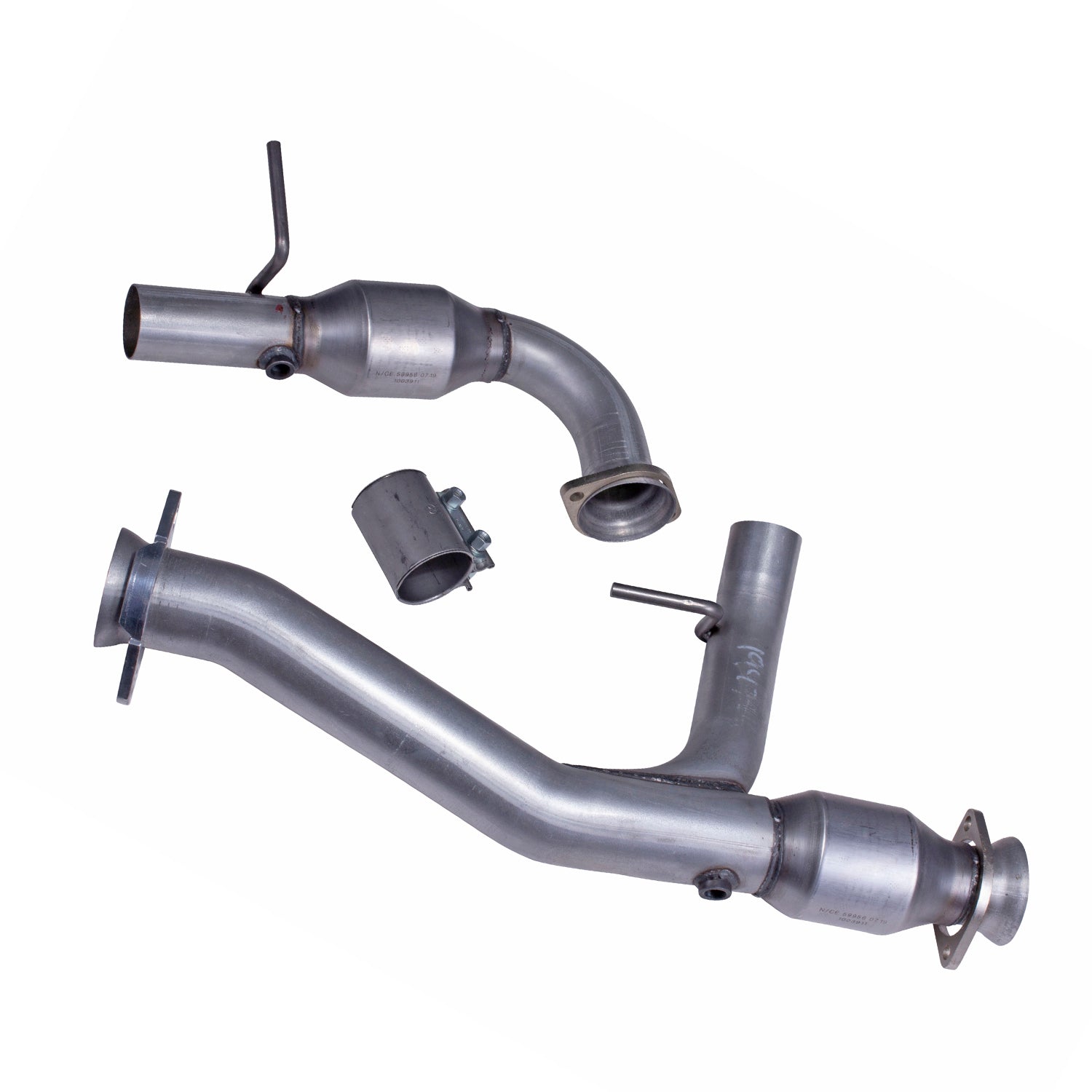 2011-14 FORD F150 COYOTE 5.0 TRUCK 3" SHORT MID Y PIPE W/ CATALYTIC CONVERTERS