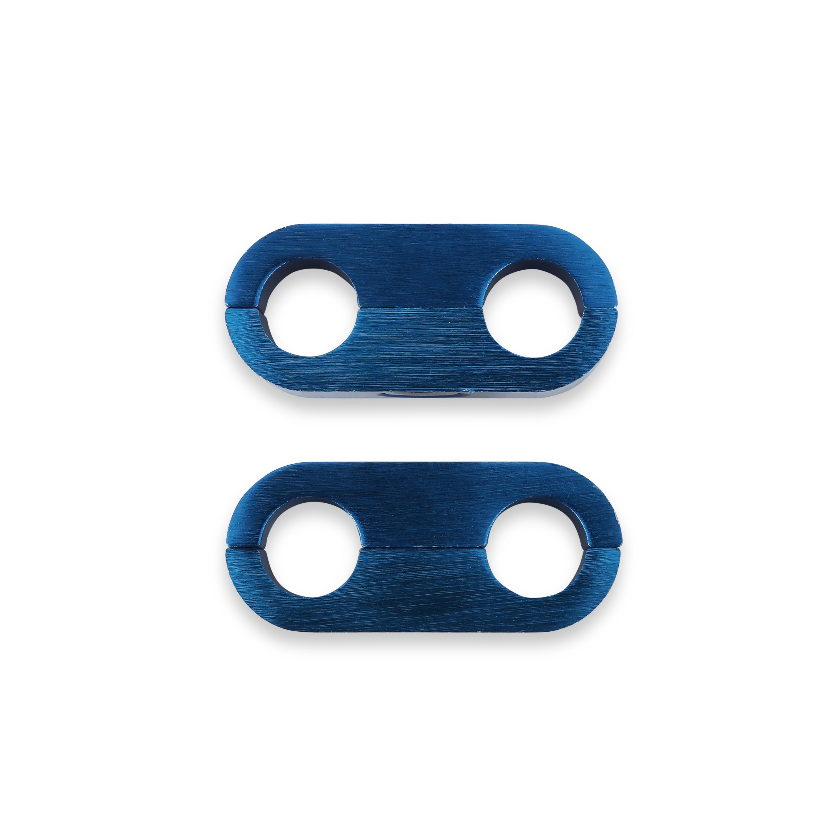 Hose & Tubing Separator, 7/16", Package Of 2, Blue Anodized
