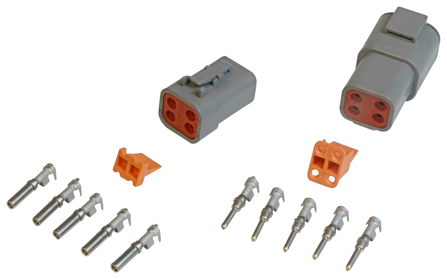 MSD 8187 Deutsch 4-Pin Connector - 12-14 Gauge MSD 8187