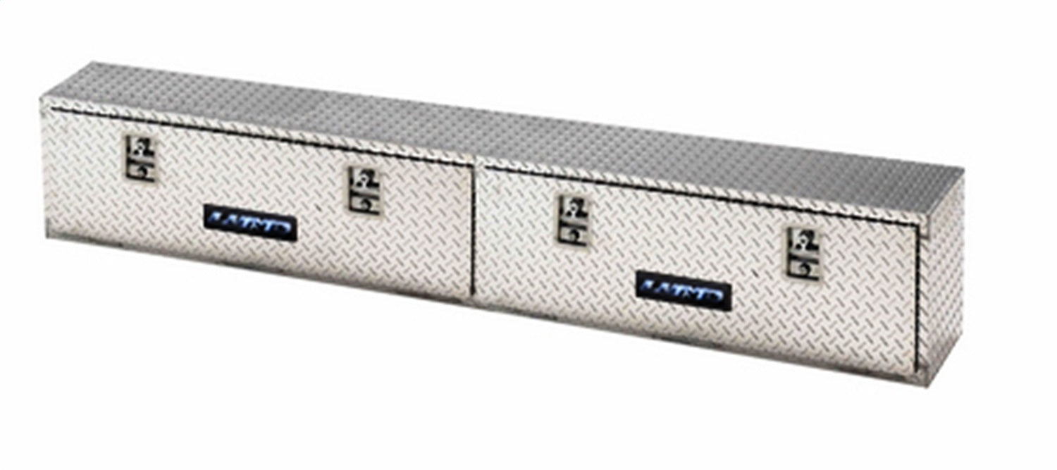 Lund 8196T Aluminum Top Mount L-Wing Storage Box; L 96 in. x W 12.75 in. x H 16 in.; Lund 8196T
