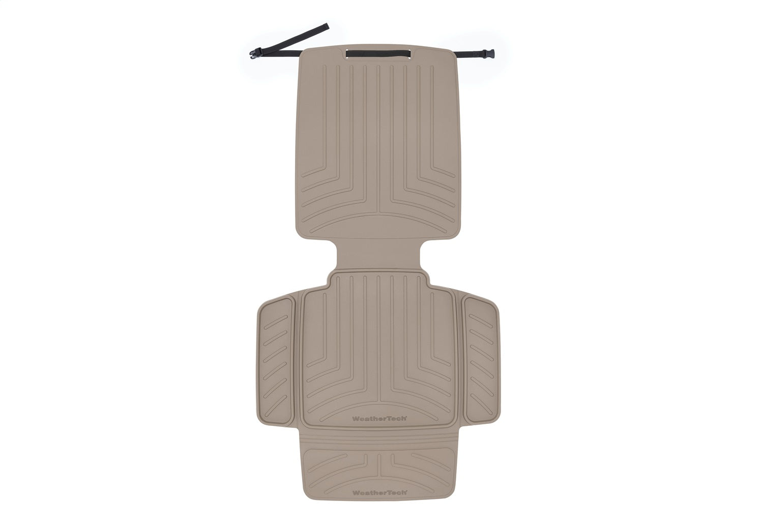Weathertech 81CSBP01TN Child Car Seat Protector; Tan; w/Seat Back; Weathertech 81CSBP01TN