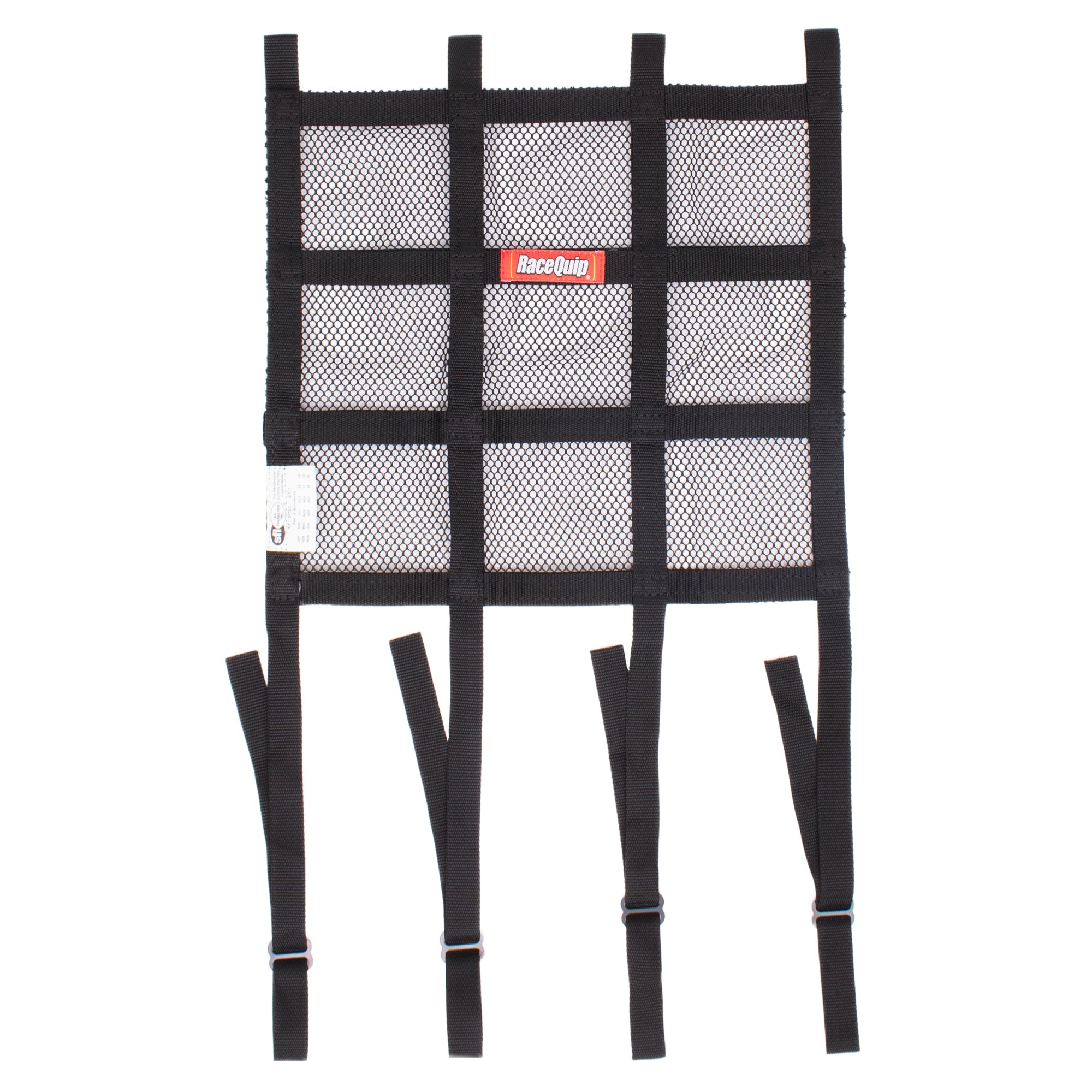 Racequip 822003RQP RaceQuip Hybrid Mesh/Ribbon Window Net w/ Mounting Straps Racequip 822003RQP