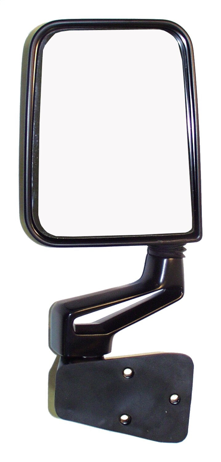 Crown Automotive Jeep Replacement 82201773 Door Mirror and Arm; Left; Black; Door Mount; Crown Automotive Jeep Replacement 82201773