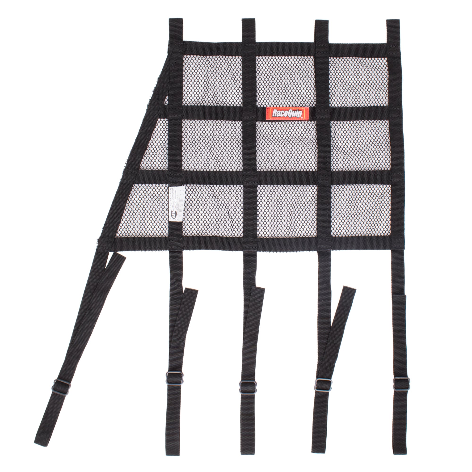 Racequip 823003RQP RaceQuip Mesh/Ribbon Hybrid Window Net - Angled Front - w/ Mounting Straps Racequip 823003RQP