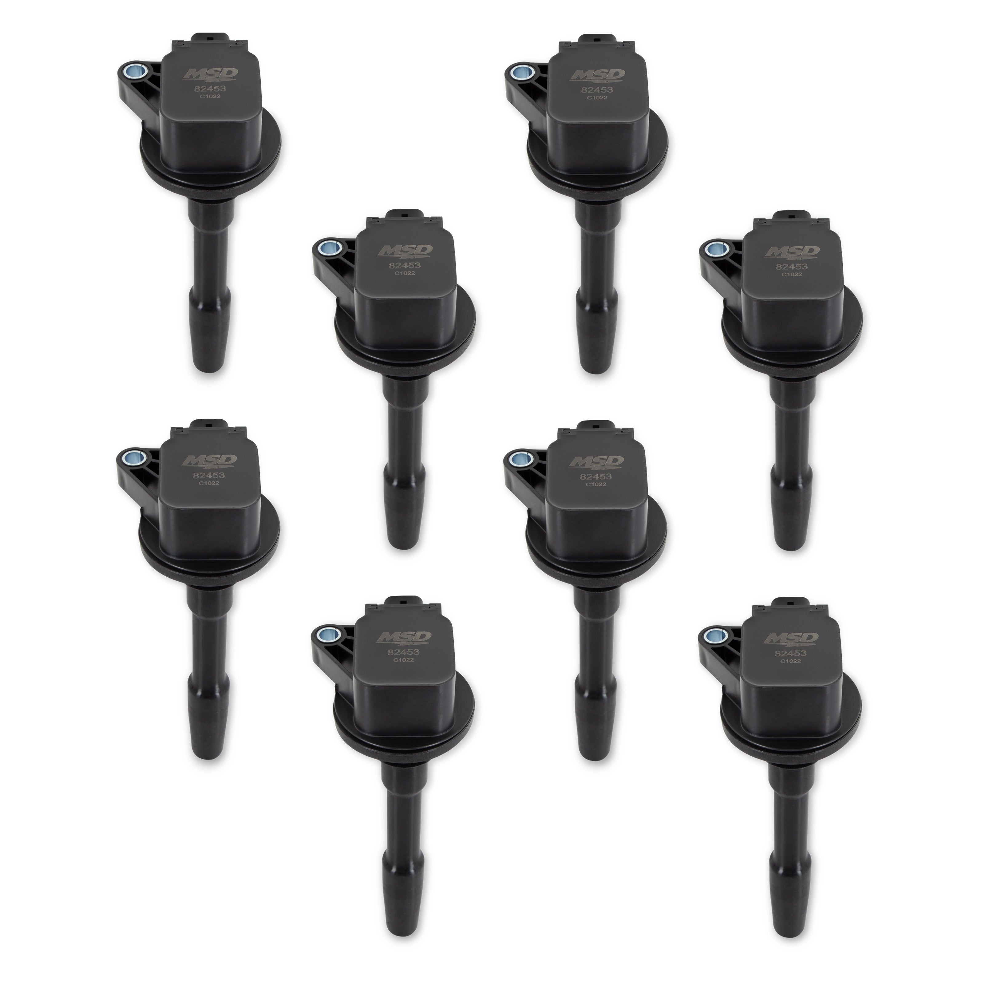 MSD Ignition Coil - Blaster - Ford 5.2L - V8 - SuperCharged - Black - 8 Pack