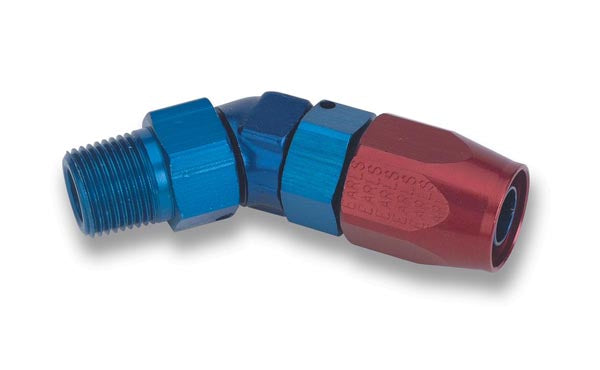 Earl's Performance 824506ERL 45 Degree 1/4npt To #6 Earl's Performance 824506ERL
