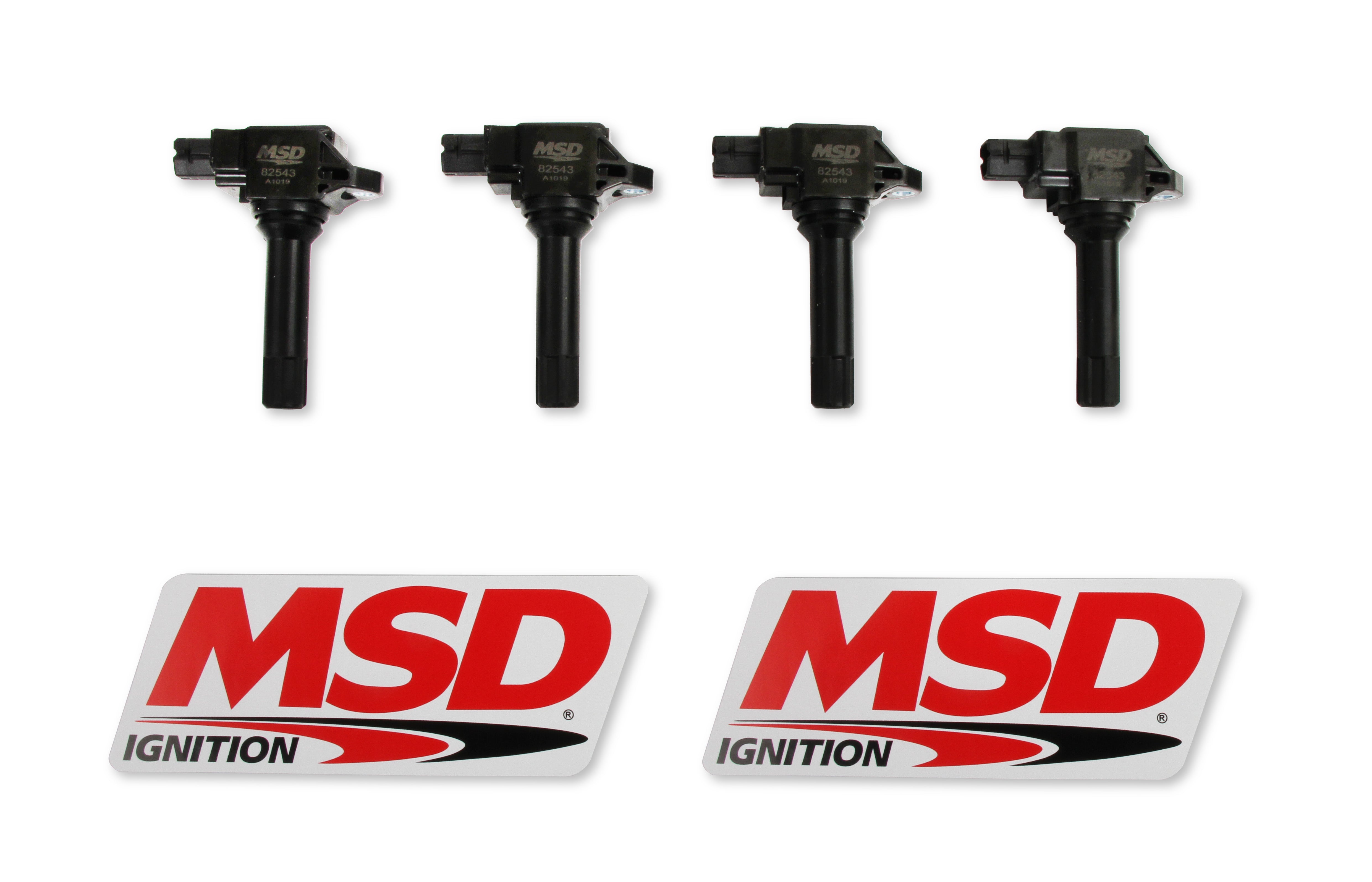 Fits Subaru, Scion and Toyota 2.0L Boxer 2015-2019, Black, 4-Pack