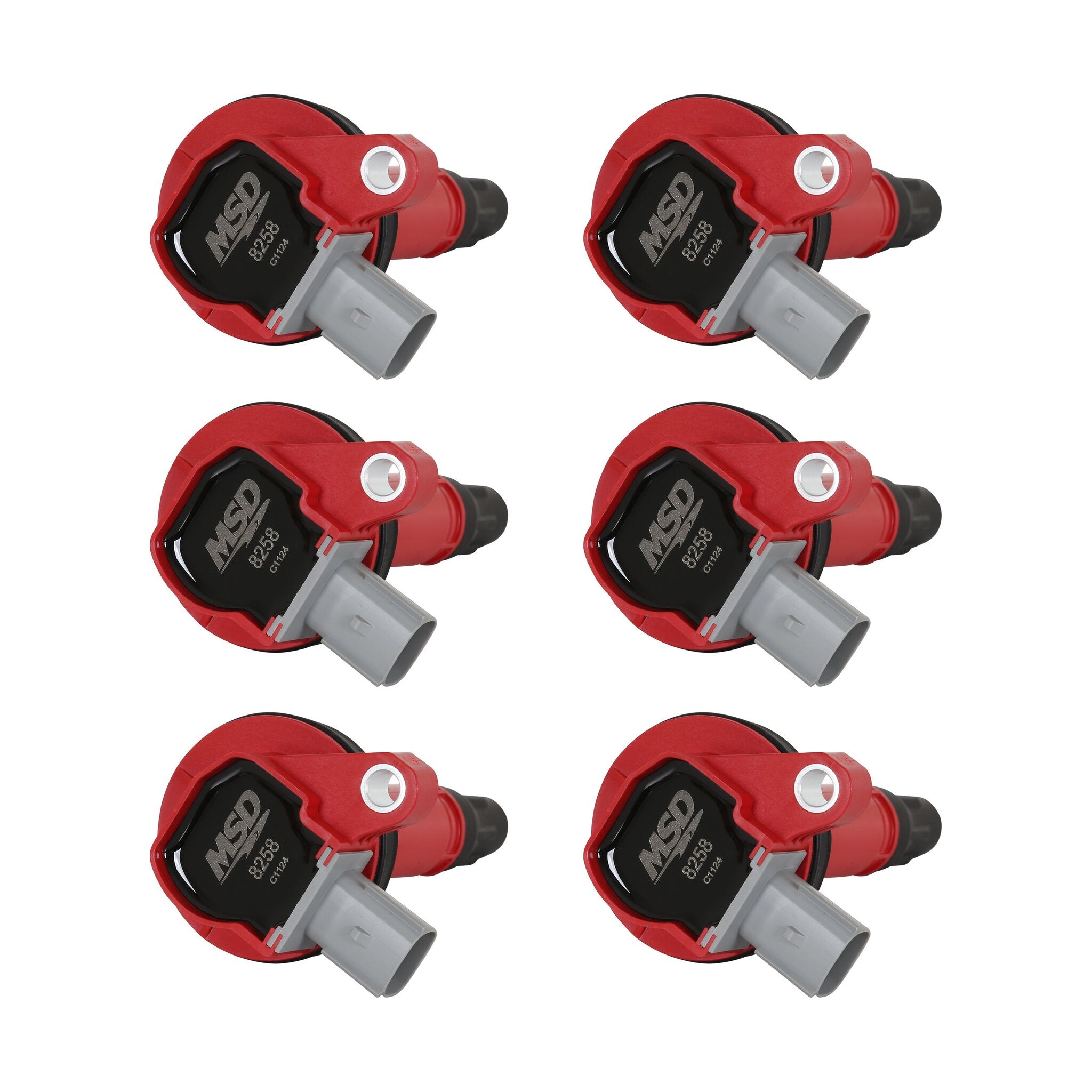 MSD 82586 Coils 6pk Ford Eco-Boost 3.5L V6 10-13   Red MSD 82586