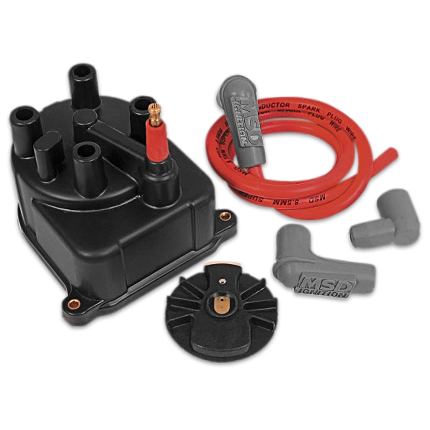 MSD 82923 Cap & Rotor Kit - 92-01 Honda Civic/CRX 1.5/1.6L MSD 82923
