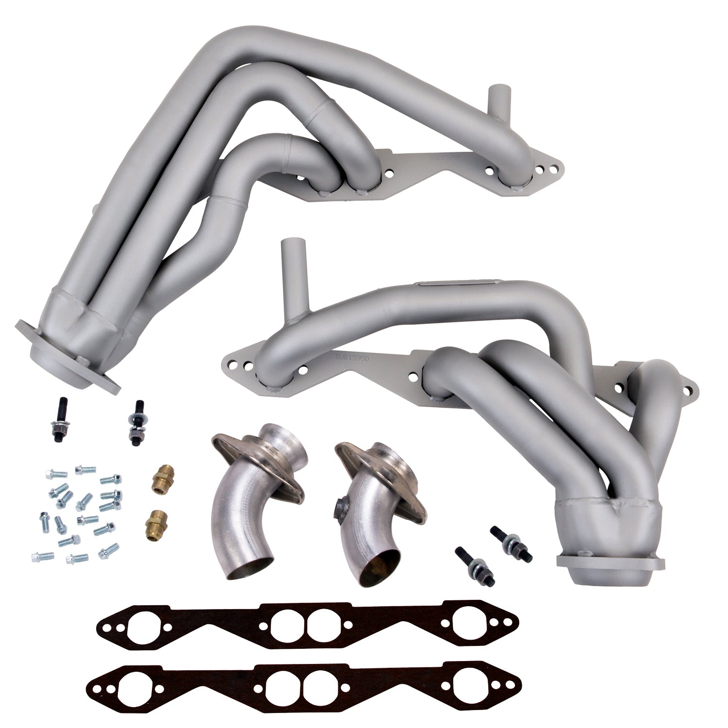 BBK Performance Parts 1595 1993-1996 CHEVY IMPALA SS 1-5/8 SHORTY HEADERS (TITANIUM CERAMIC) BBK Performance Parts 1595