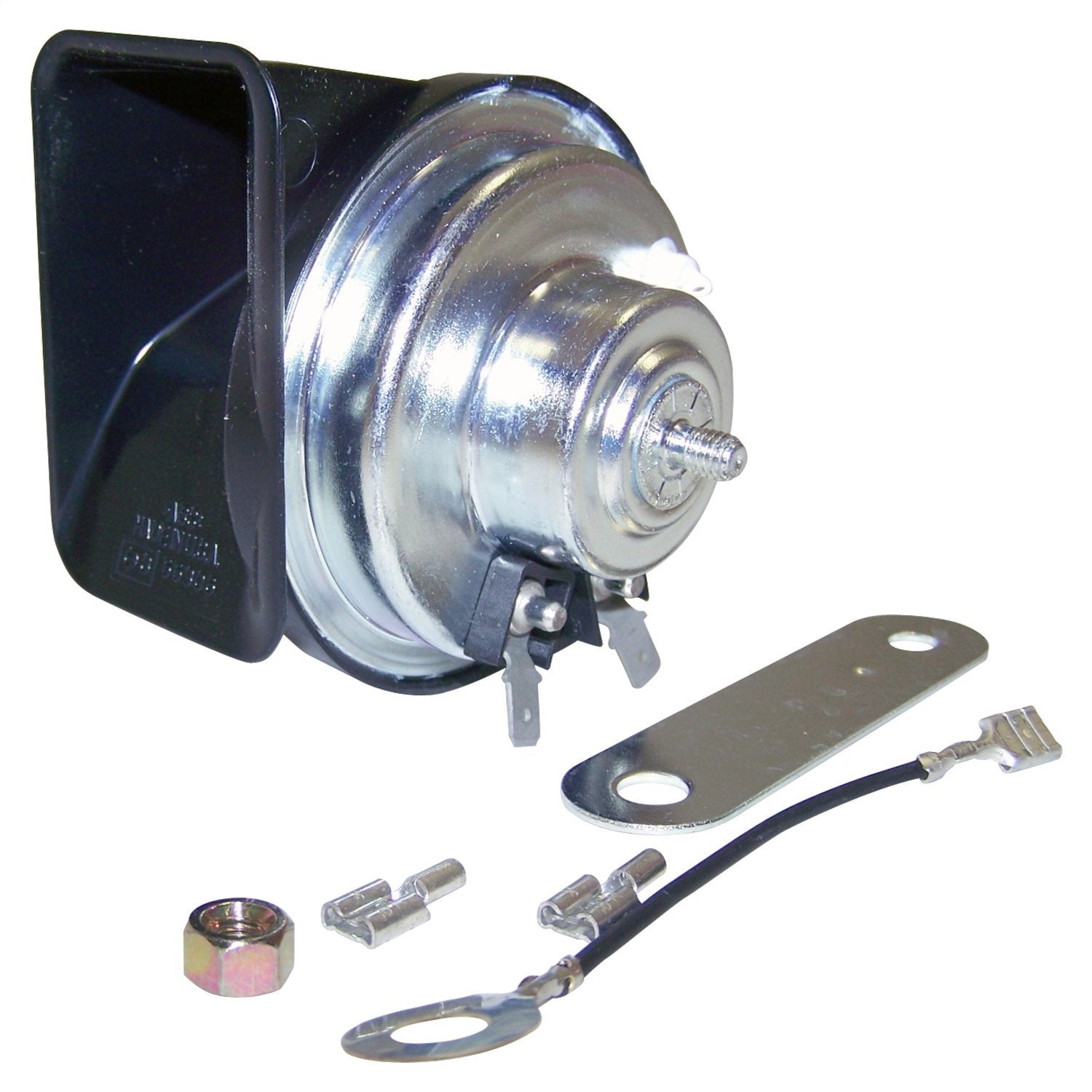 Crown Automotive Jeep Replacement 83502833 Horn; Low Pitch; Crown Automotive Jeep Replacement 83502833