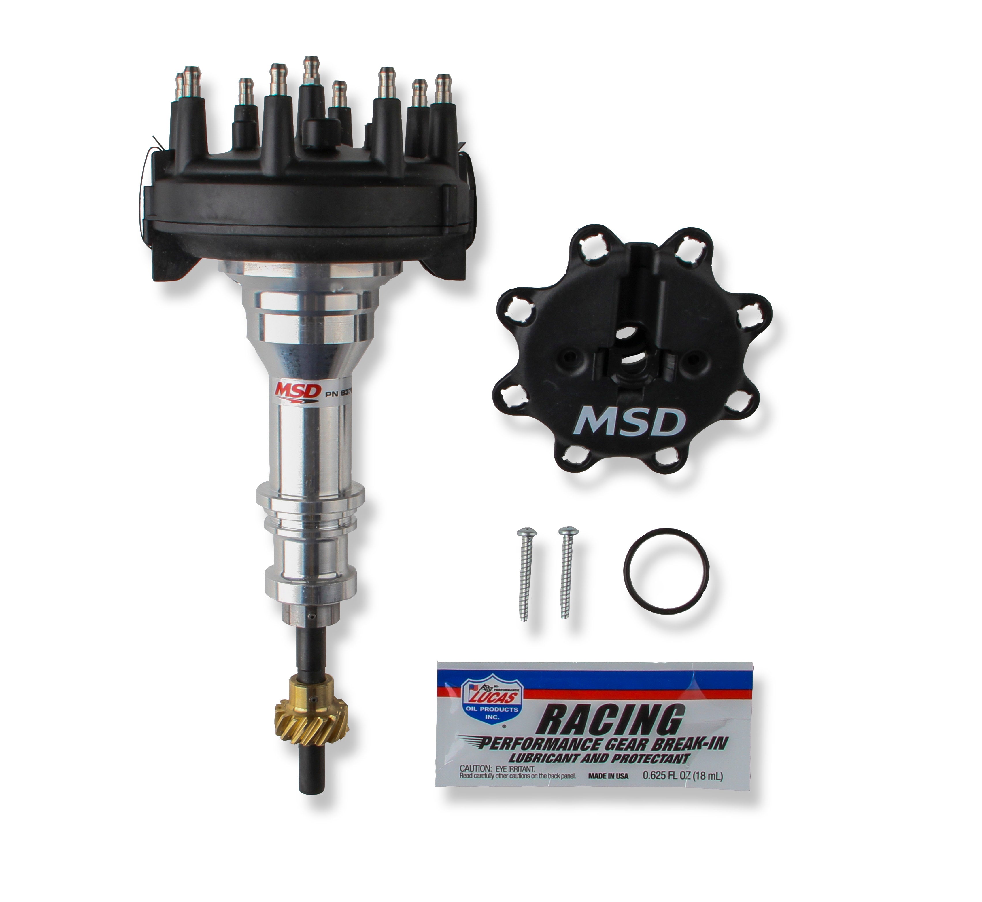MSD 83795 SBF 289/302 Distributor Crank Trigger - Black MSD 83795