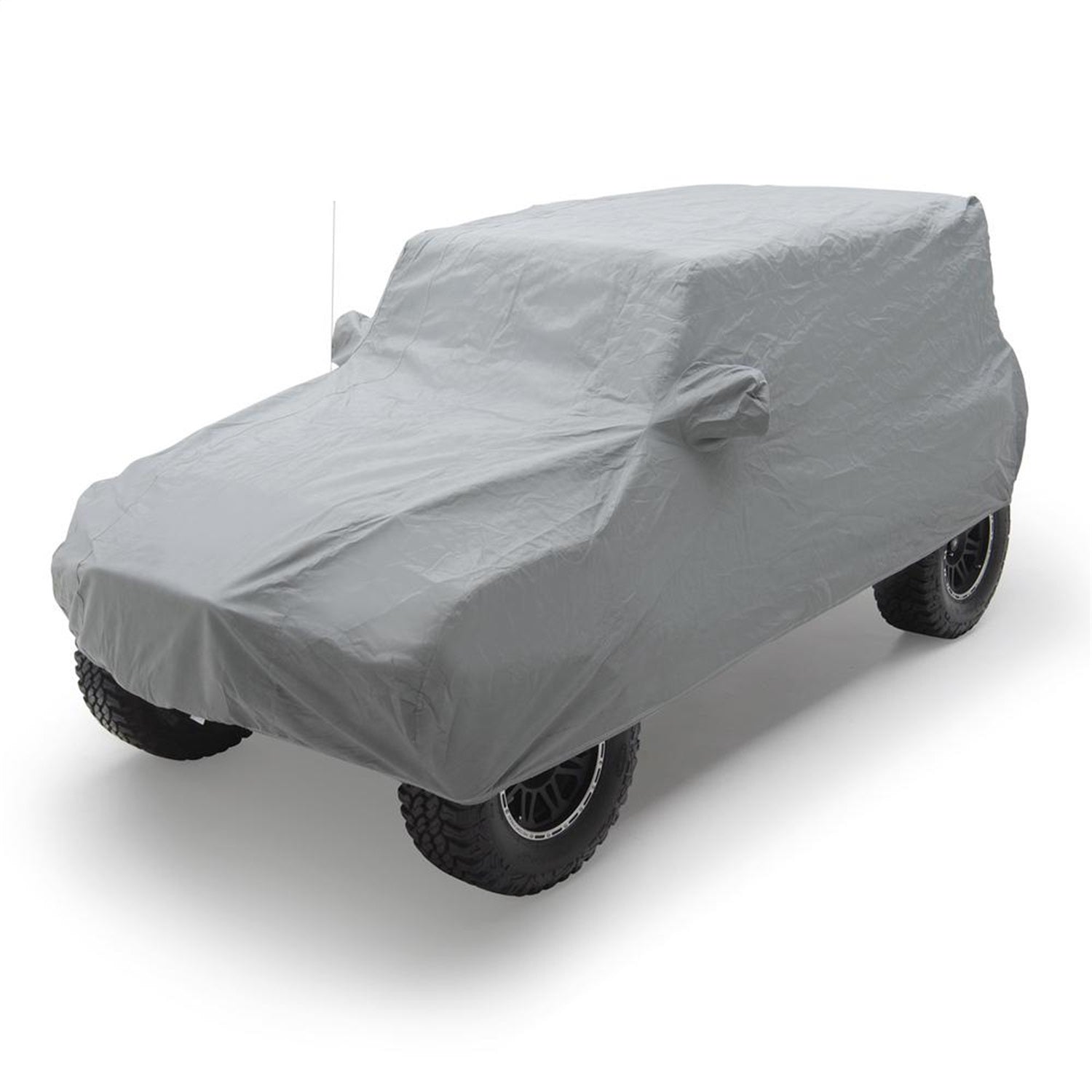 Full Cover; Gray; w/Lock/Cable; Smittybilt 840