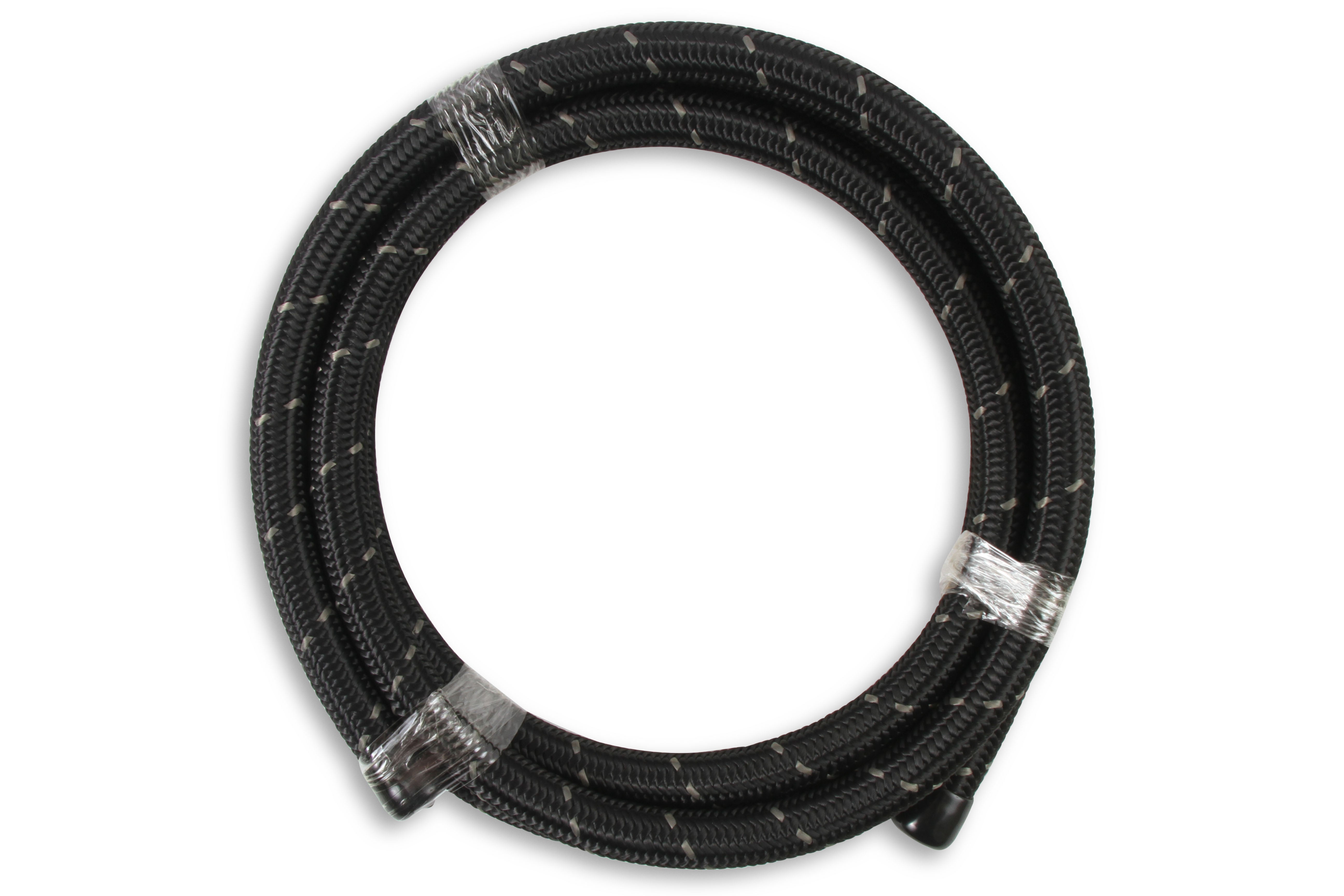 Mr. Gasket Black Nylon Braided Hose 10 AN - 3 Feet
