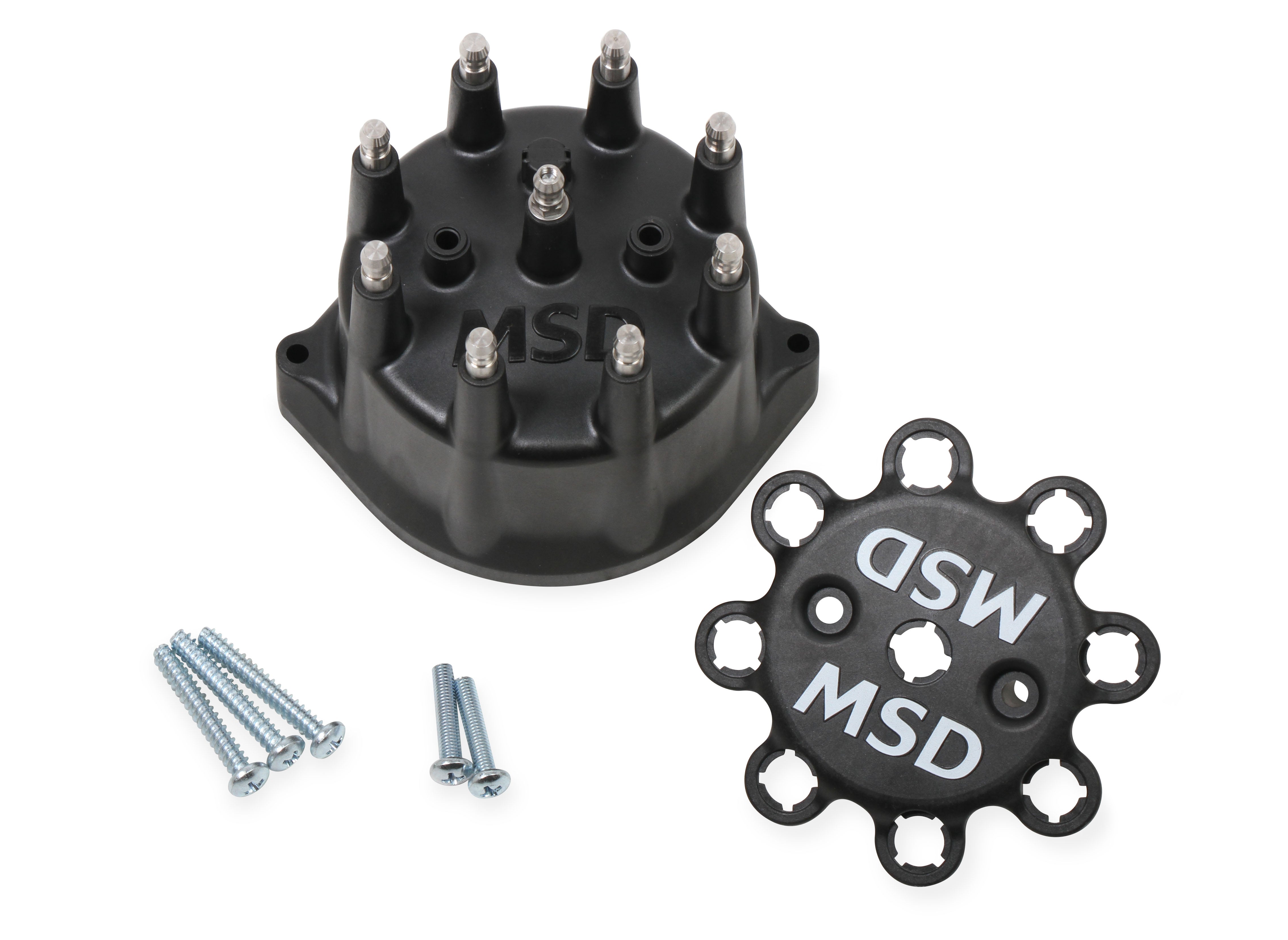 MSD 84318 Distributor Cap Marine For BBF #83507 Black MSD 84318
