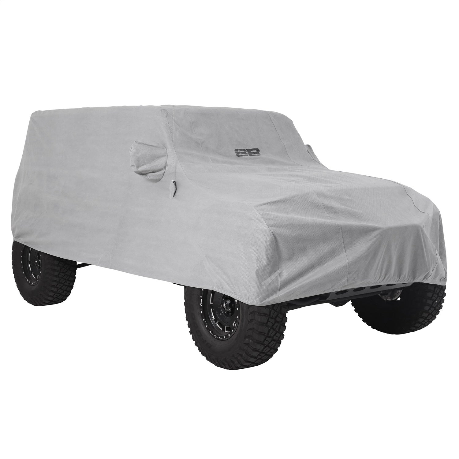 Full Cover; w/Lock/Cable; Gray; Smittybilt 845
