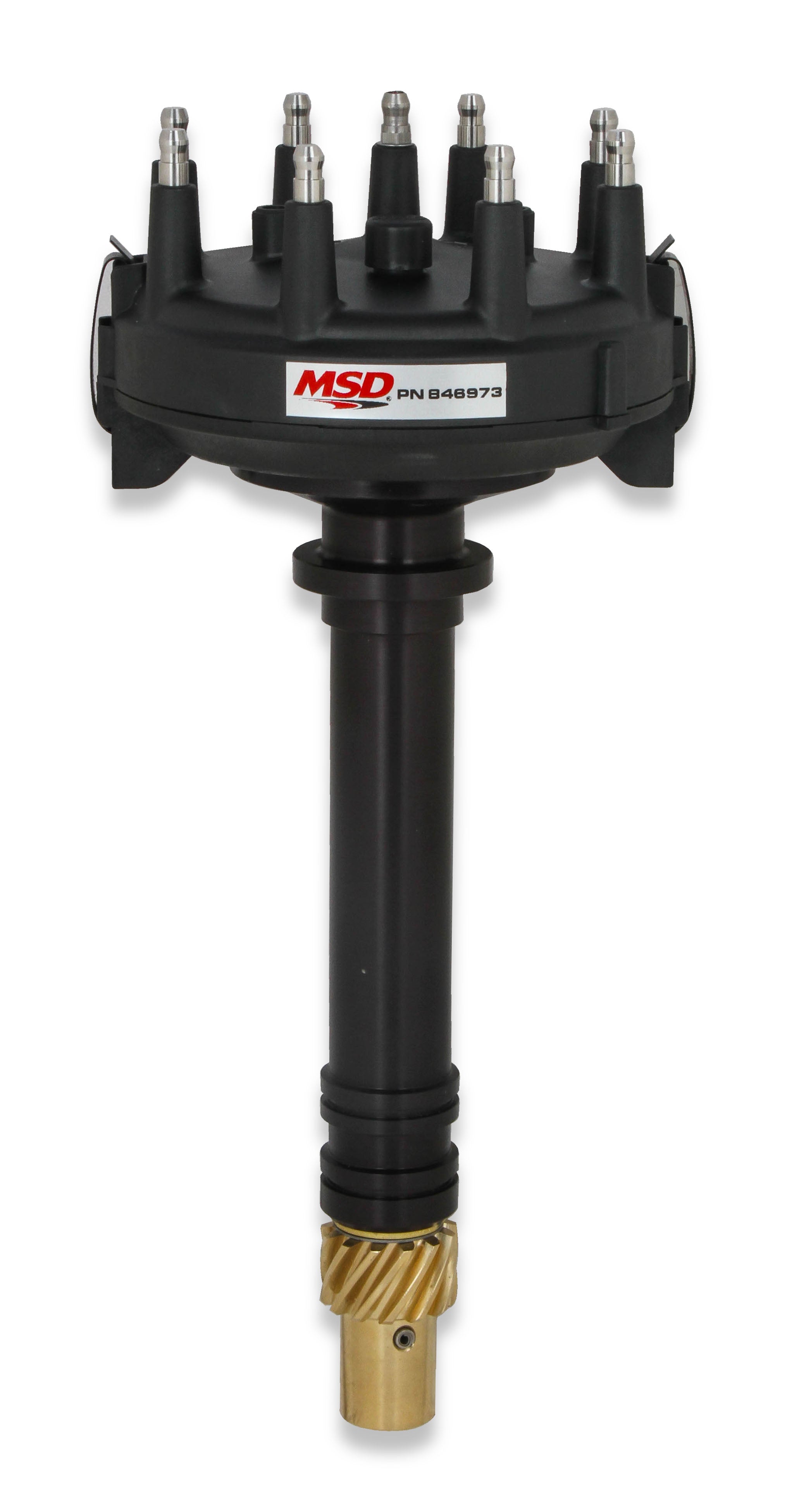 MSD 846973 Chevy V8 Crank Trigger Distributor w/HEI Cap MSD 846973