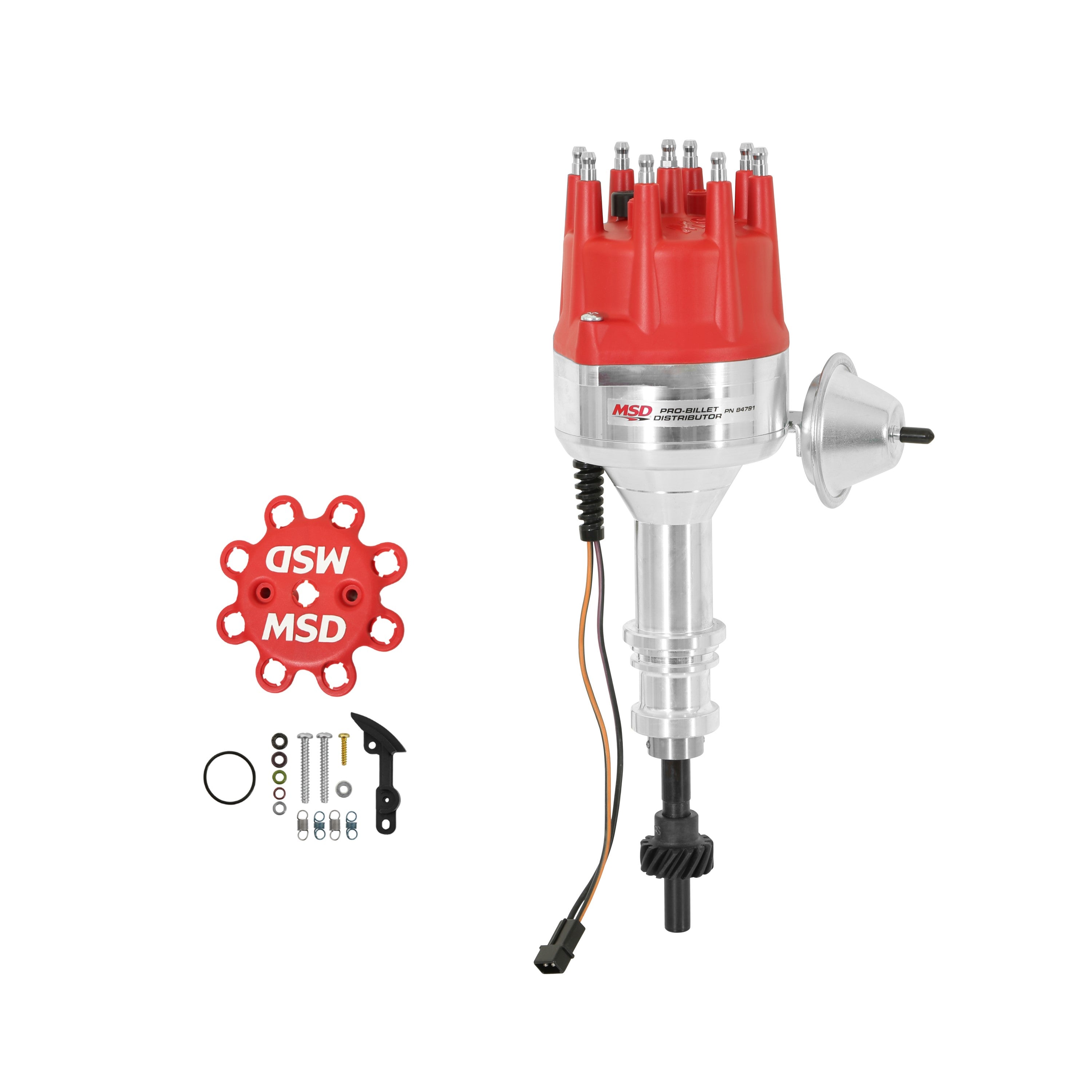 MSD 84791 Ford 289/302 Pro-Billet Distributor w/Steel Gear MSD 84791