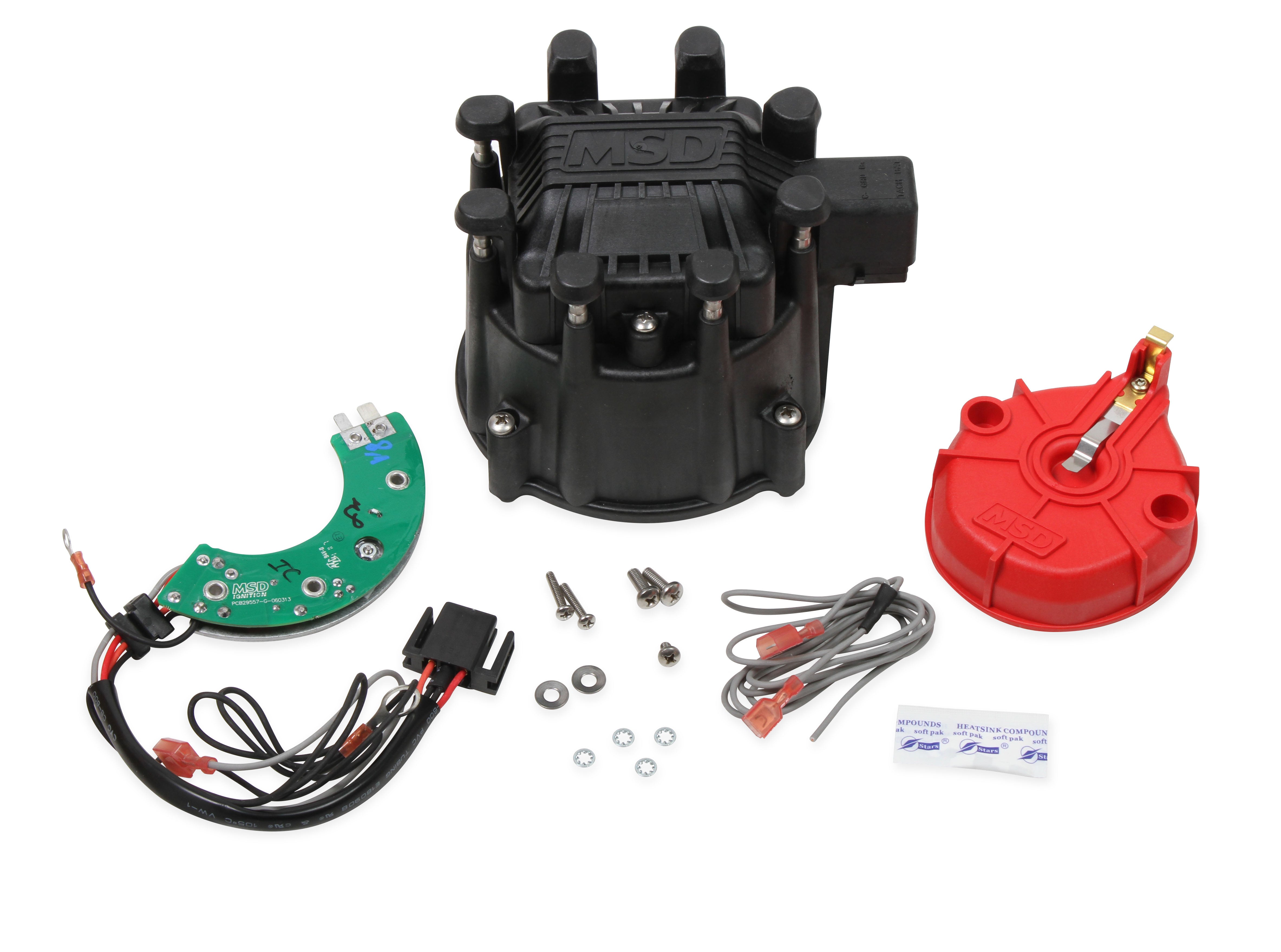MSD 85013 Black Ultimate HEI Kit w/83647  8225 MSD 85013