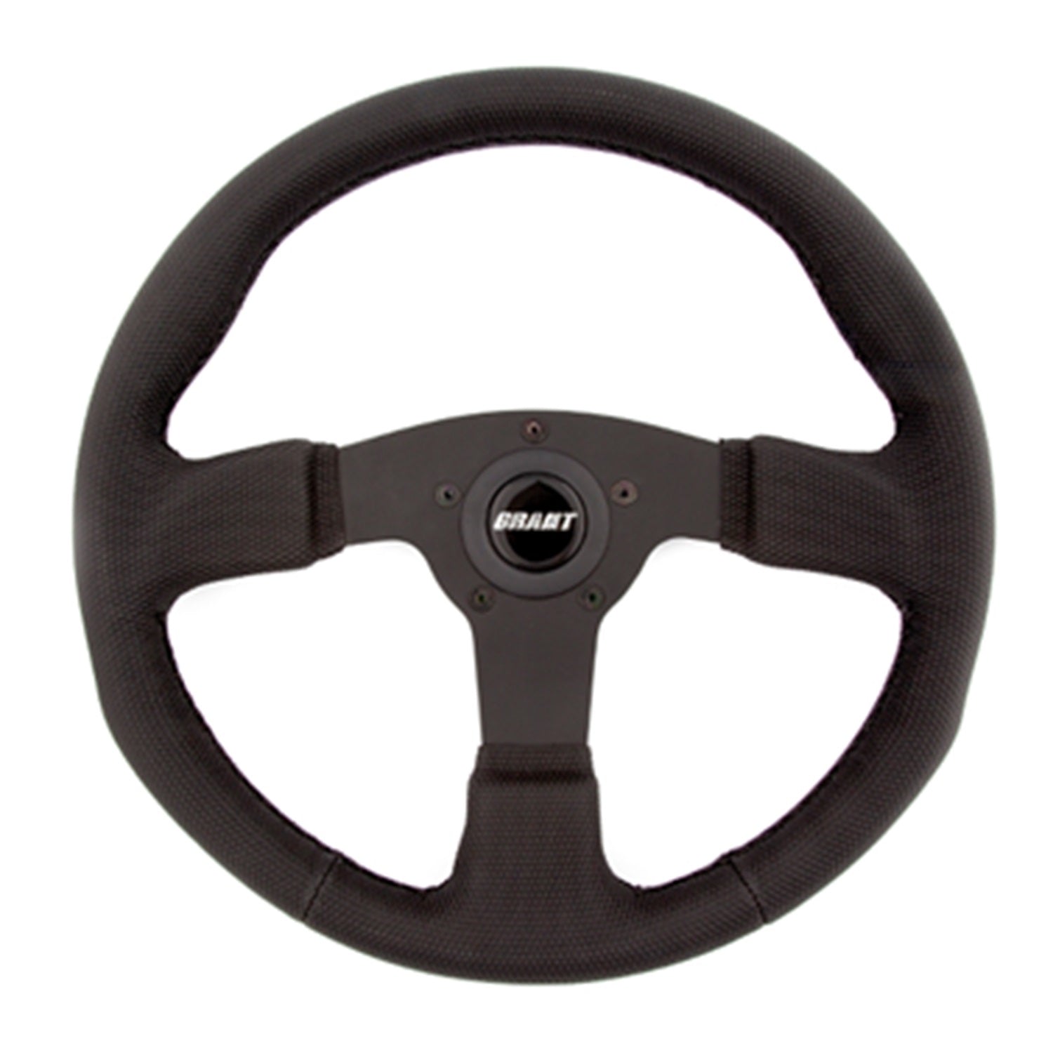 Grant 8511 Gripper Series Sure Grip Steering Wheel; 13.5 in.; 3 Spoke; Black; Grant 8511