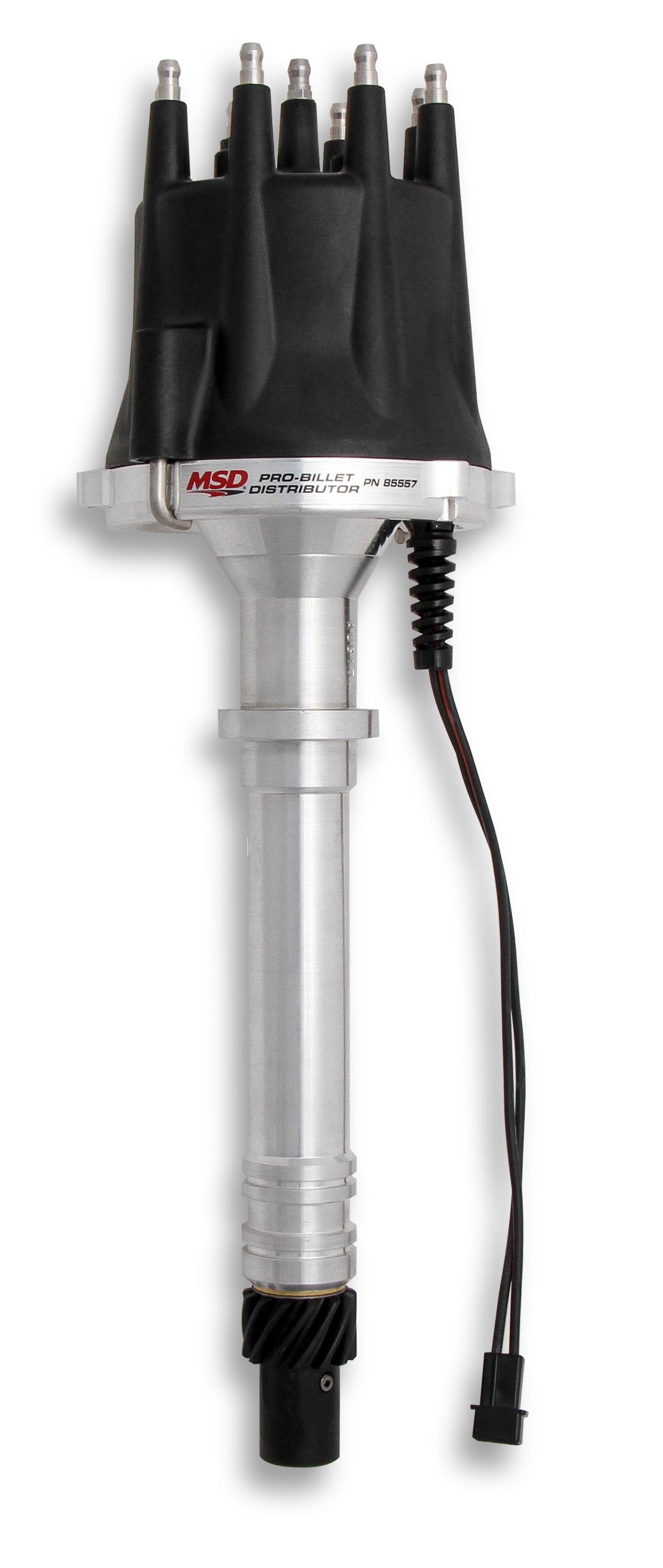 MSD 85557 Chevy V8 Distributor Pro-Billet w/Black Cap MSD 85557