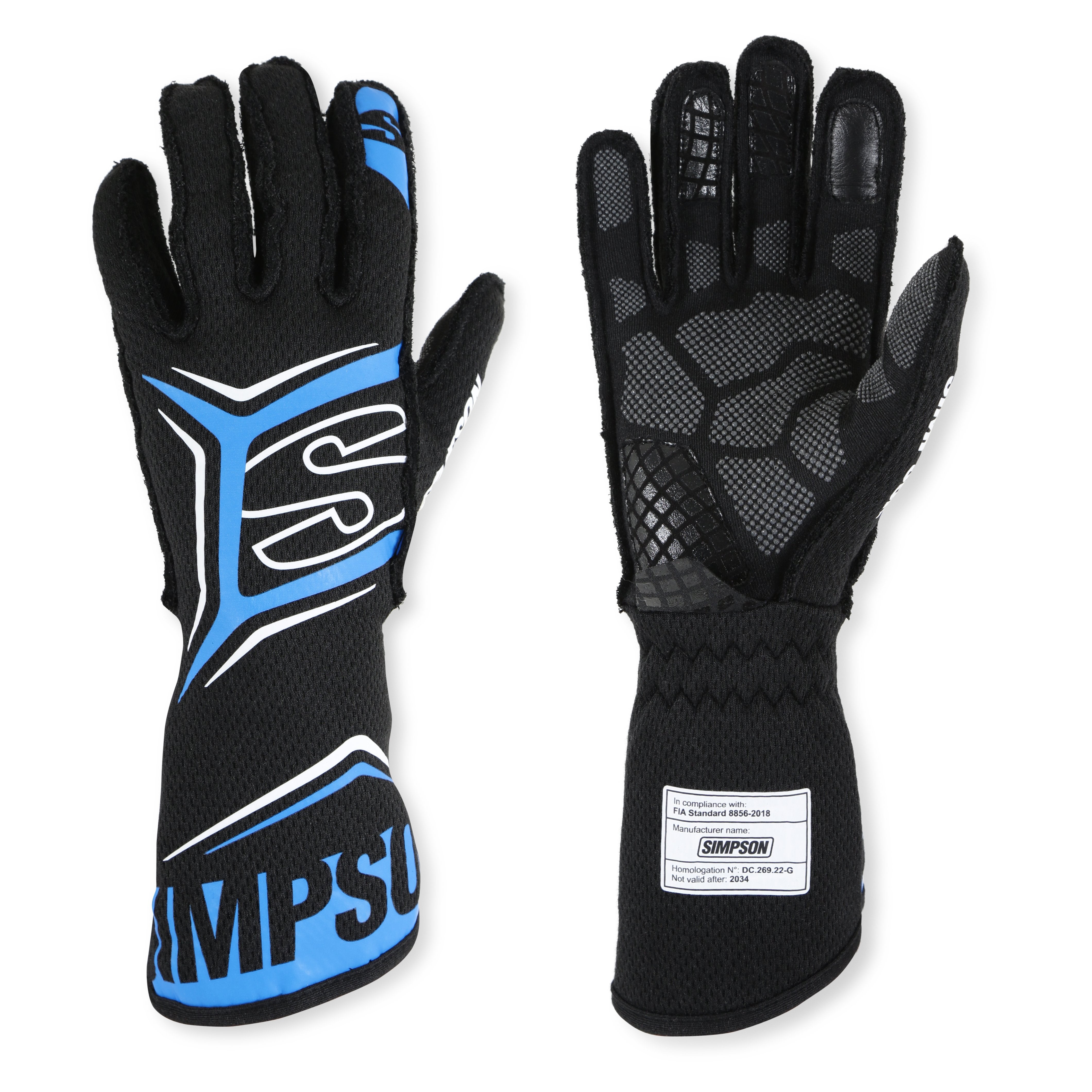 Simpson Safety MGLB Large - Blue - SFI 3.3/5 - FIA 8856-2018 Simpson Safety MGLB