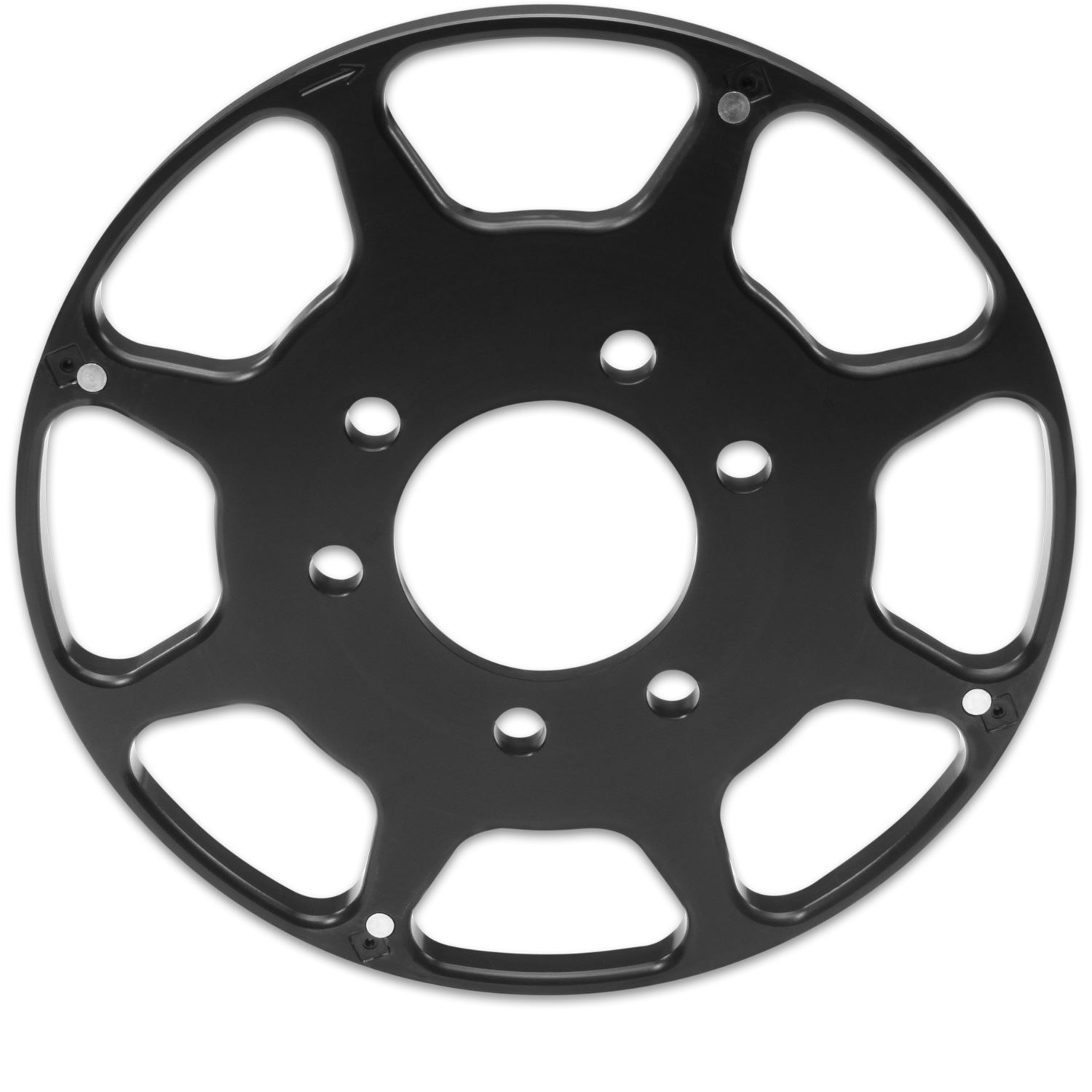 MSD 86213 BBC 8in Crank Trigger Wheel Black MSD 86213