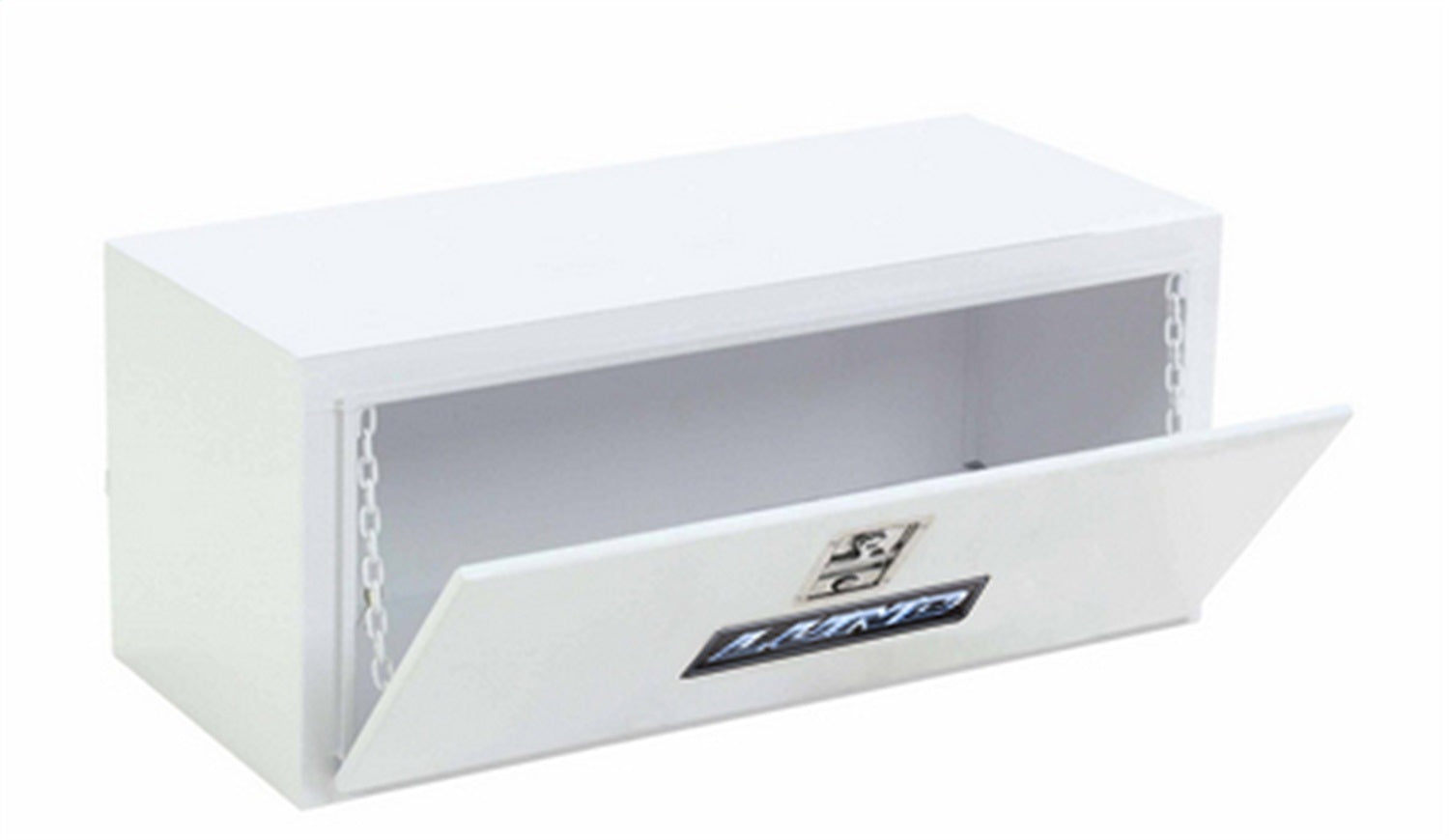 Lund 86236 Steel Underbody Storage Box; L 36 in. x W 18.75 in. x H 18 in.; White; Lund 86236