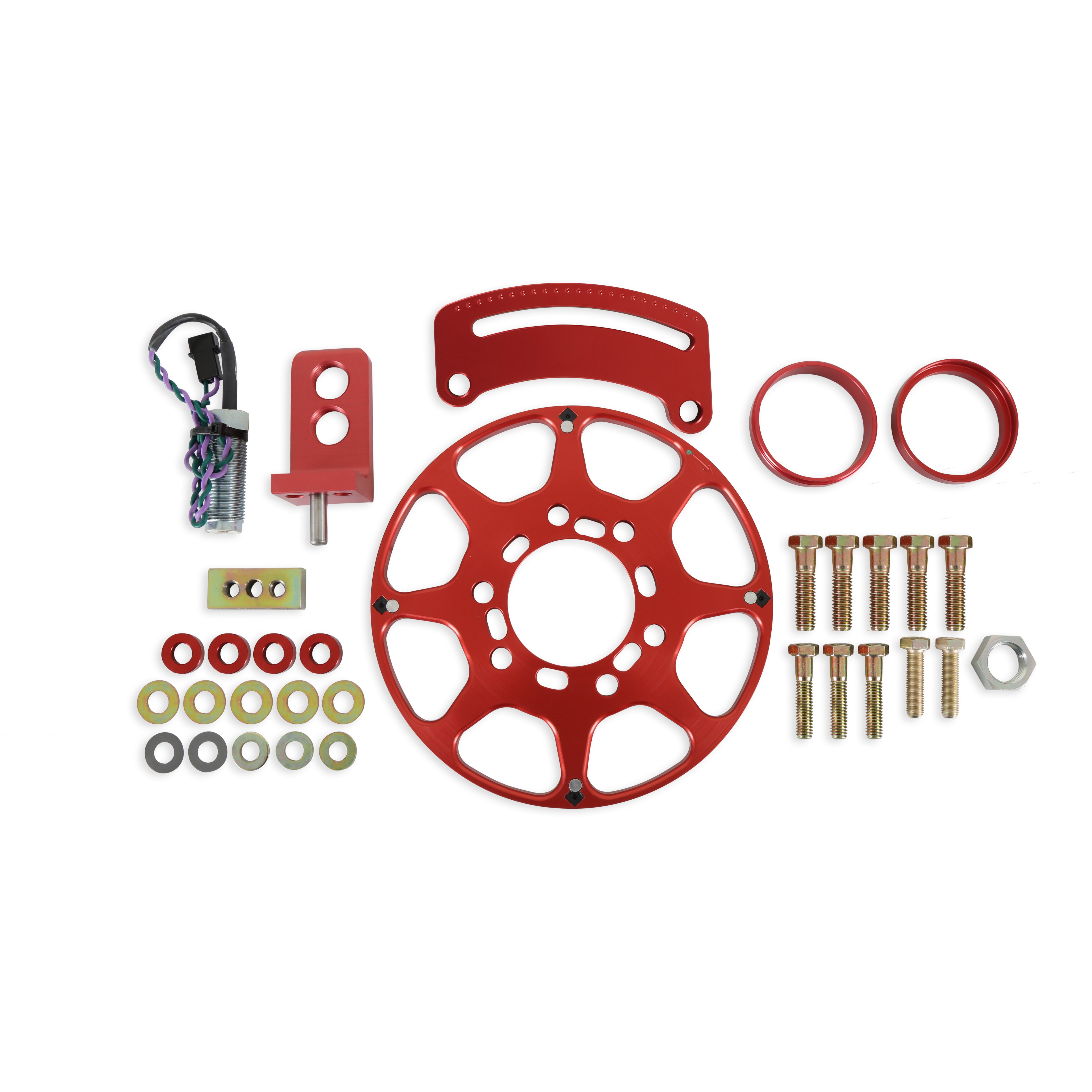 MSD 8636 Crank Trigger Kit; 7.25 in. Balancer; MSD 8636