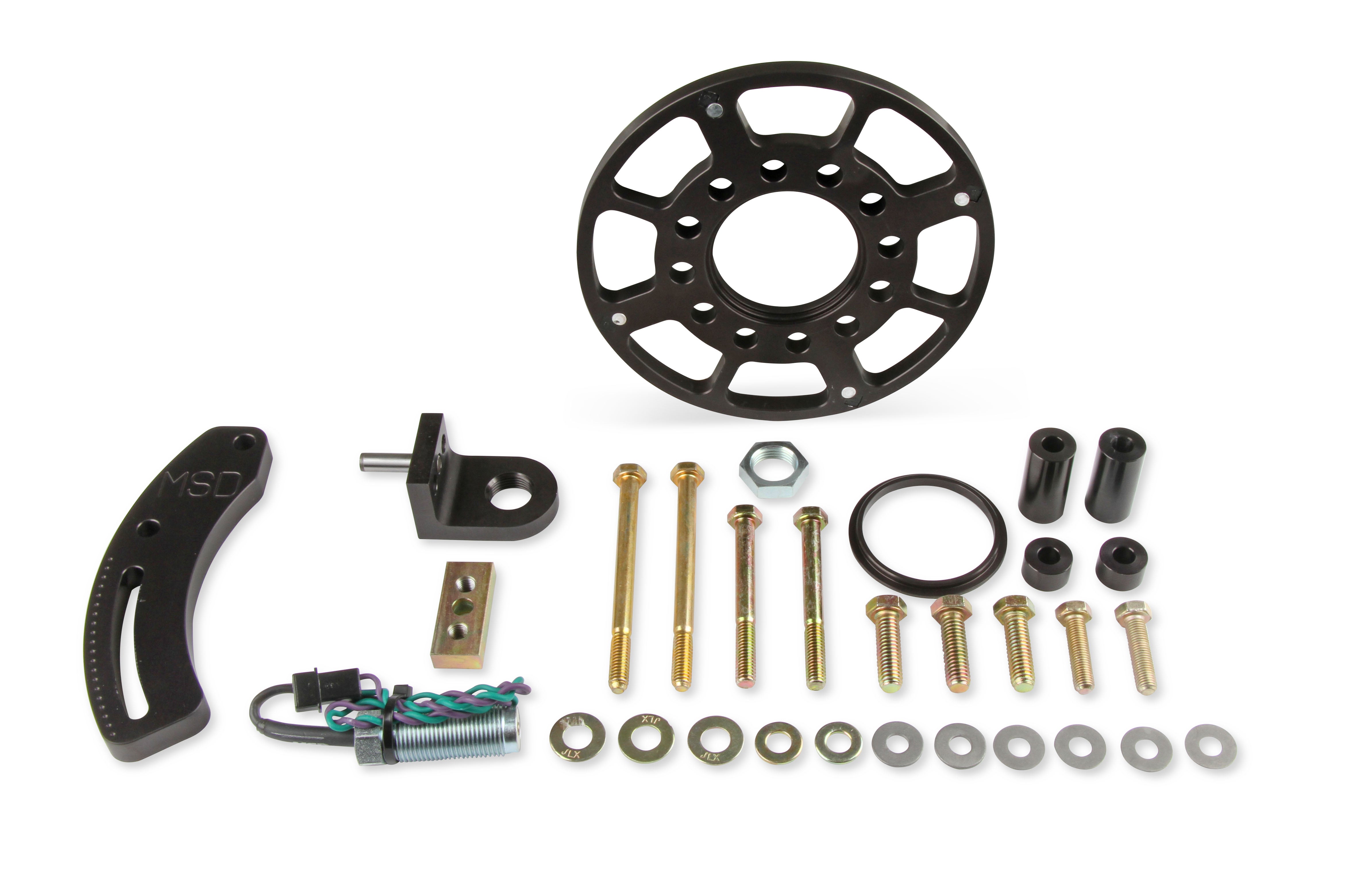 MSD 86403 SBF Crank Trigger Kit Black MSD 86403