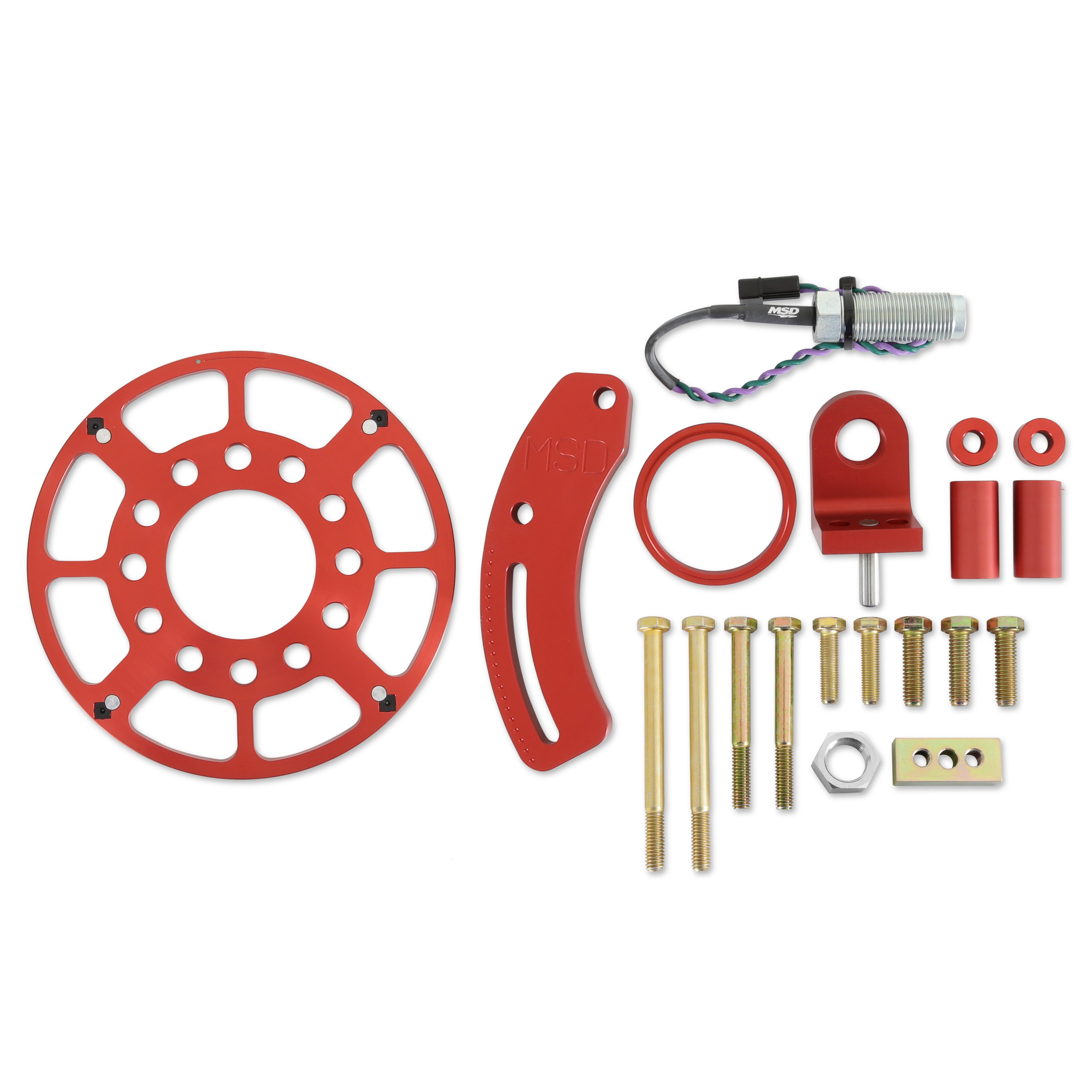 MSD 8640 Crank Trigger Kit; 6.5626 in. Balancer; MSD 8640