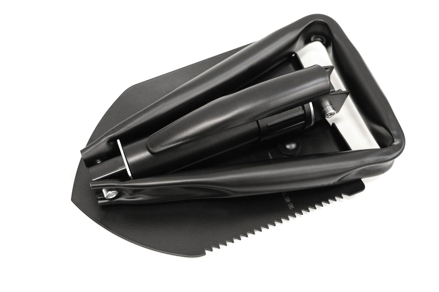 Rampage 86645 Recovery Multi Shovel; Black; Rampage 86645