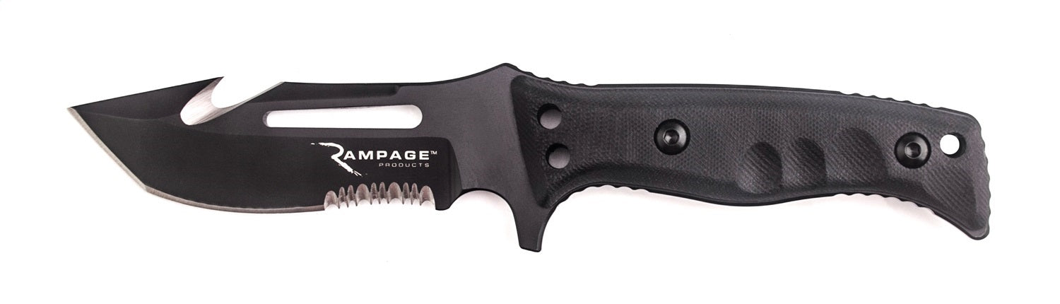 Rampage 86672 Recovery Trail Knife; Black; Rampage 86672