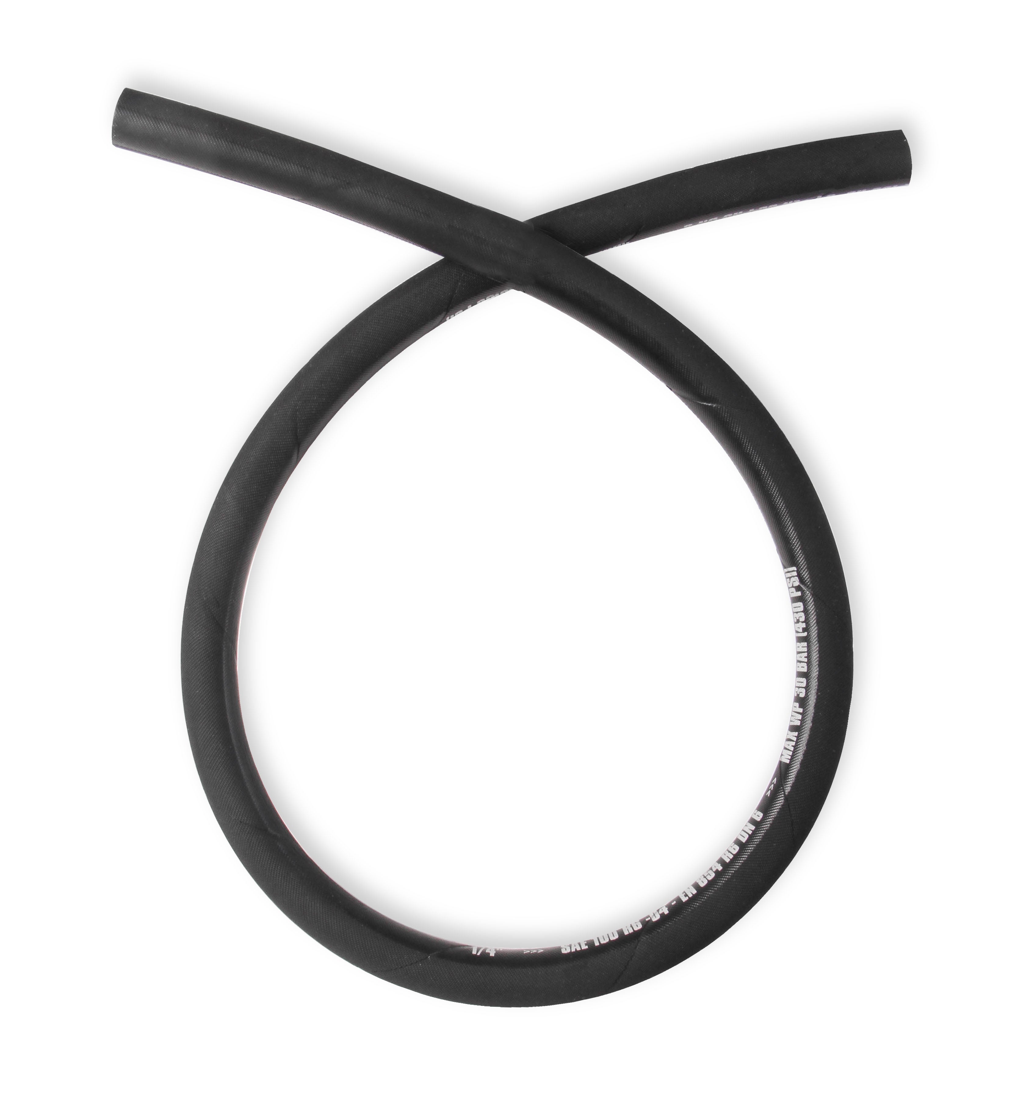 -4 AN 3 Feet synthetic rubber with reinforced fiber braid.
