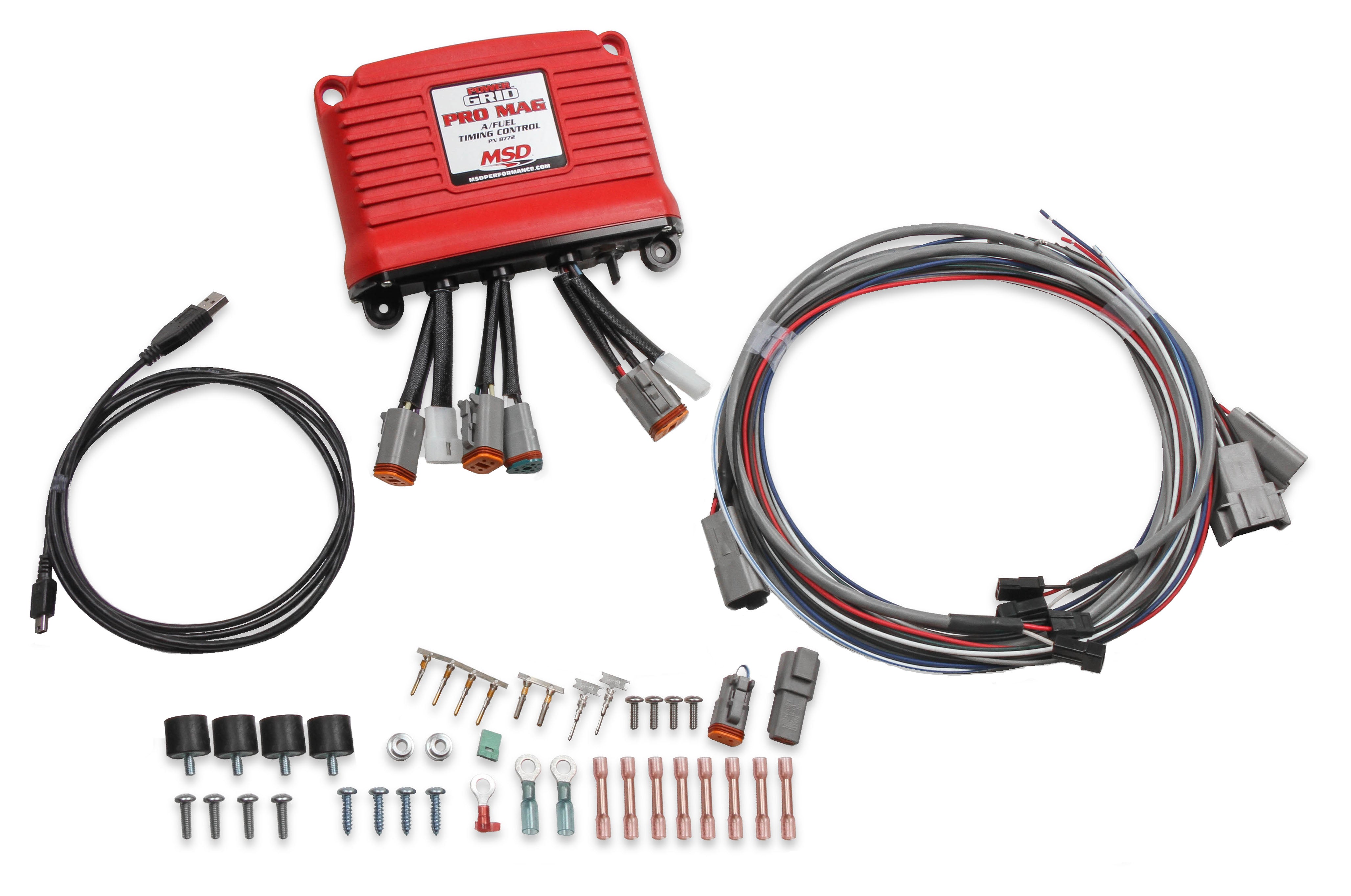 For Use with the MSD Pro Mag 44 in Drag Racing Applications