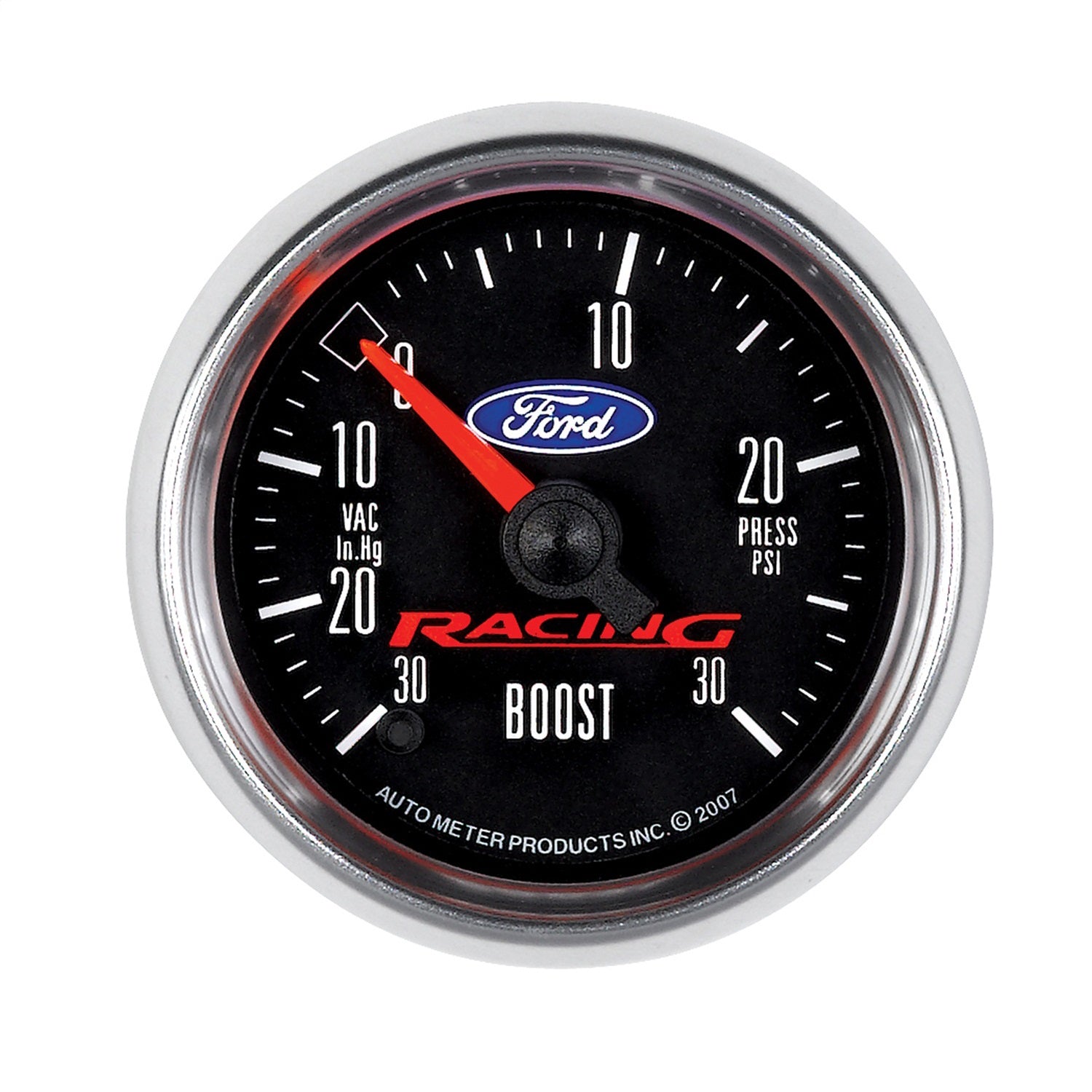 AutoMeter 880074 GAUGE; VAC/BOOST; 2 1/16in.; 30INHG-30PSI; DIGITAL STEPPER MOTOR; FORD RACING AutoMeter 880074