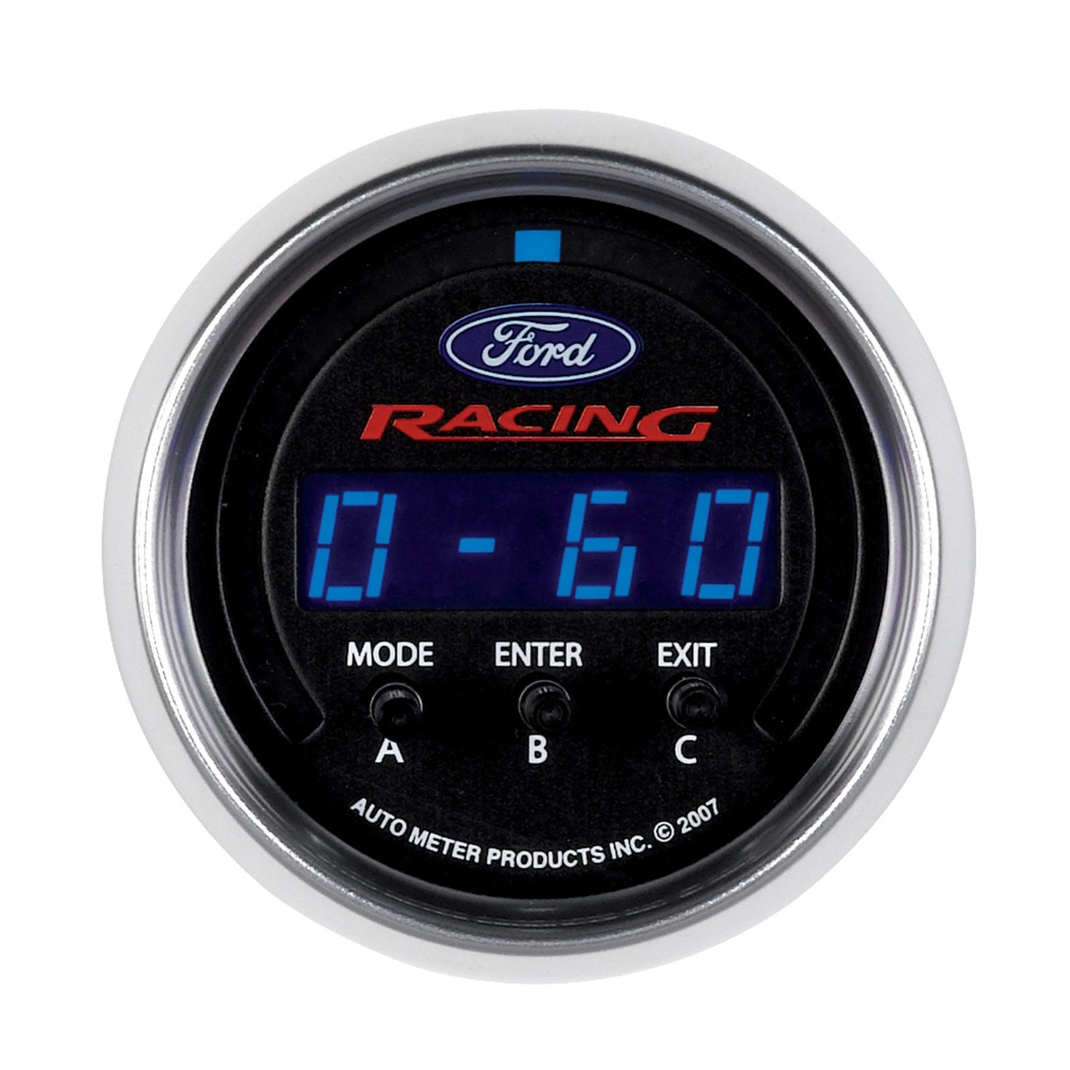 AutoMeter 880089 GAUGE; PERF METER; 2 1/16in.; 1/4 MILE/HP/0-60/60-0/G FORCES; DIGITAL; FORD RACI AutoMeter 880089