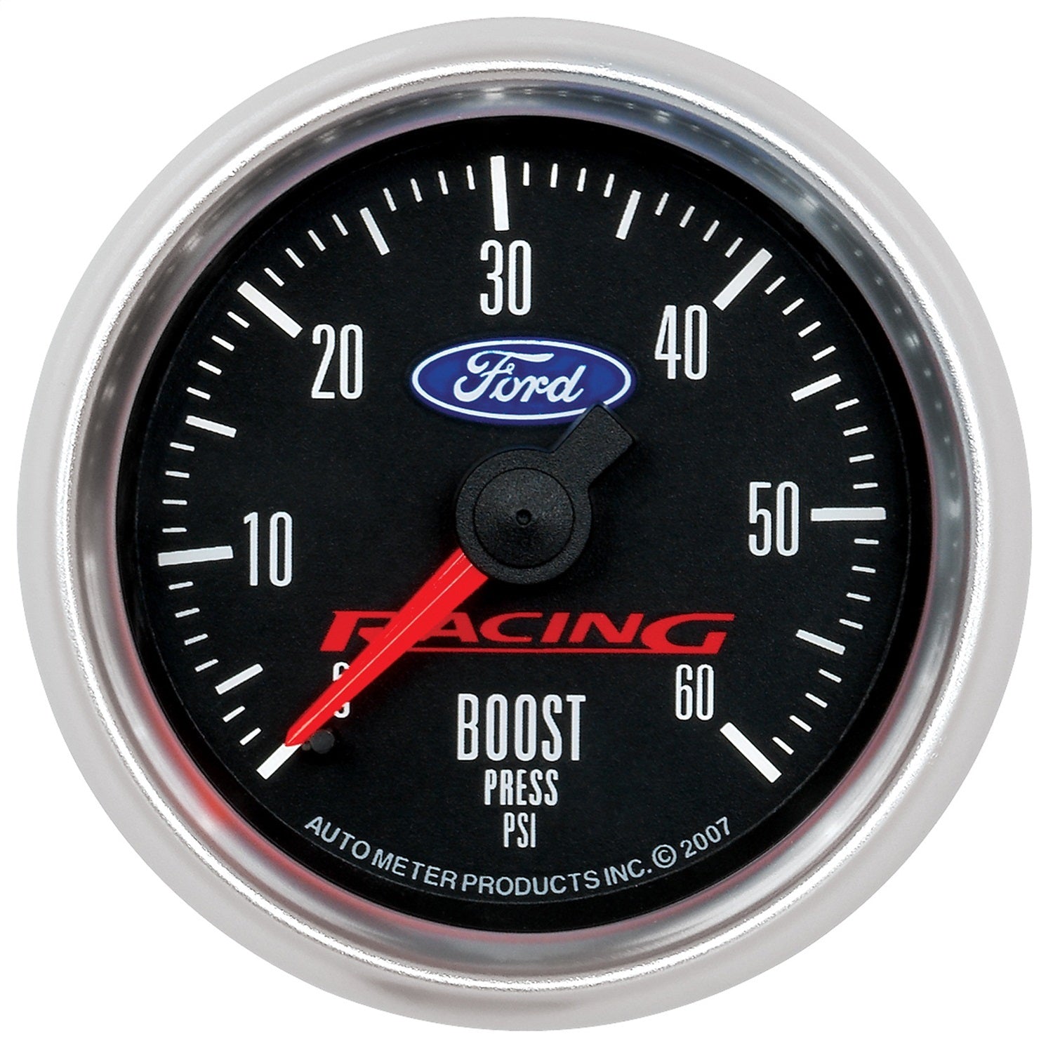 AutoMeter 880106 GAUGE; BOOST; 2 1/16in.; 60PSI; MECHANICAL; FORD RACING AutoMeter 880106