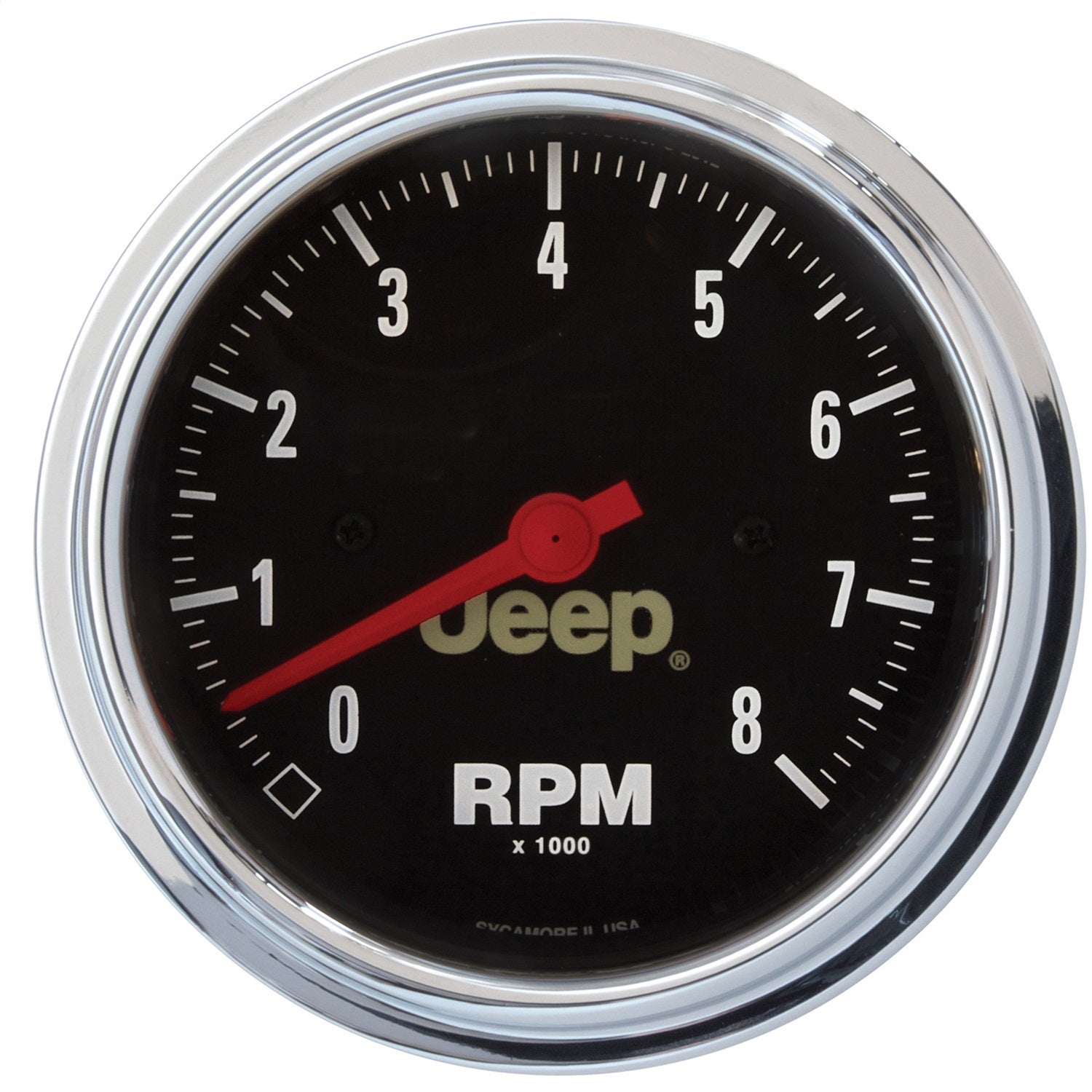 AutoMeter 880246 GAUGE; TACHOMETER; 3 3/8in.; 8K RPM; IN-DASH; JEEP AutoMeter 880246