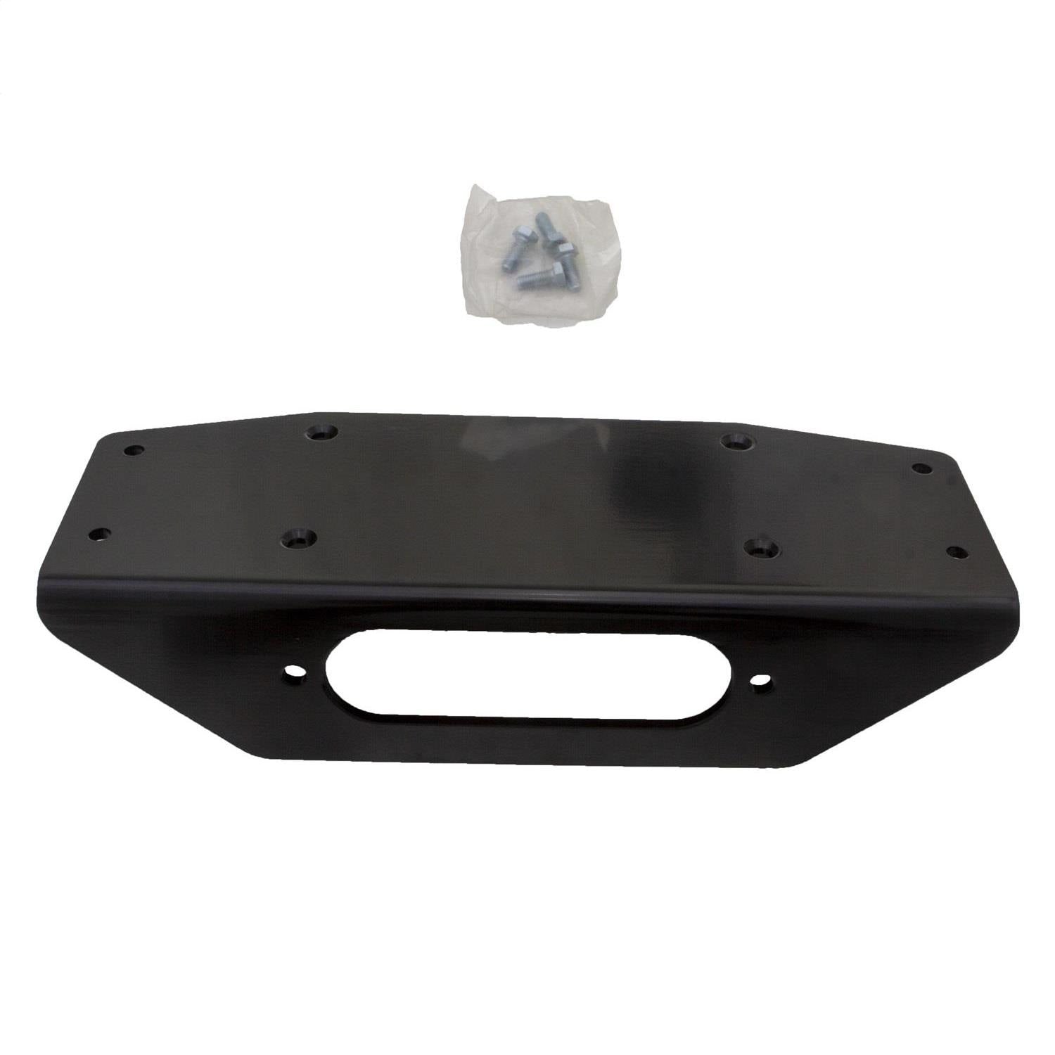Rampage 88509W Front Recovery Bumper Winch Plate; [Available While Supplies Last]; Rampage 88509W