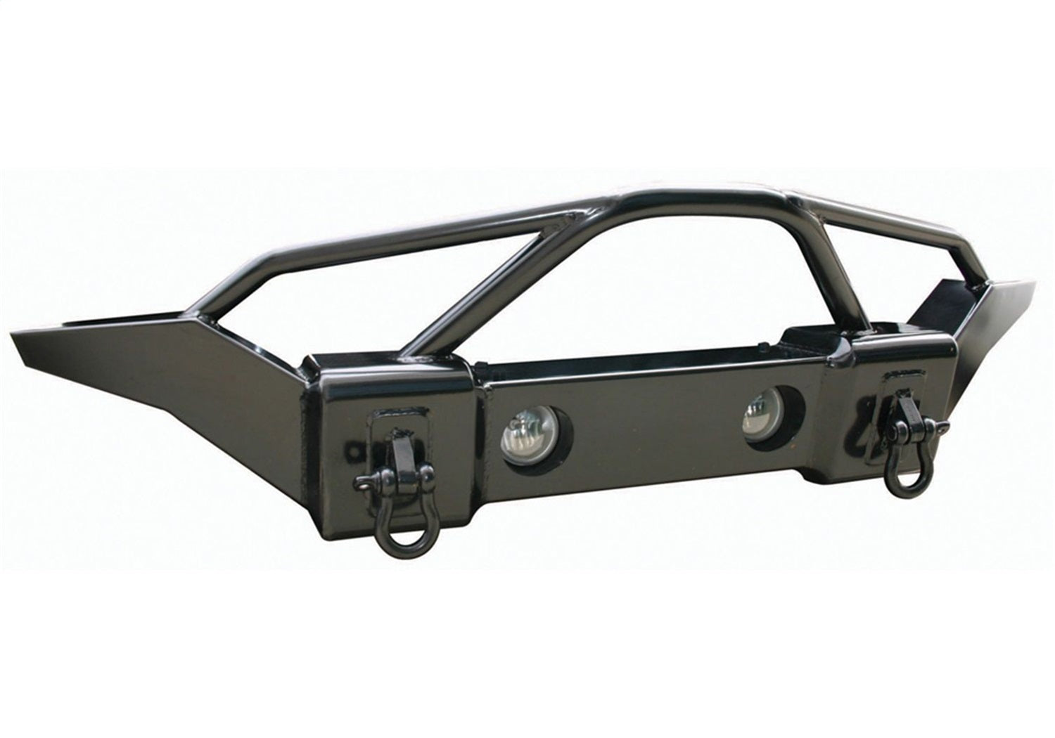 Rampage 88510 Front Recovery Bumper; w/Stinger; Black Textured Finish; Lights Sold Separately; Rampage 88510