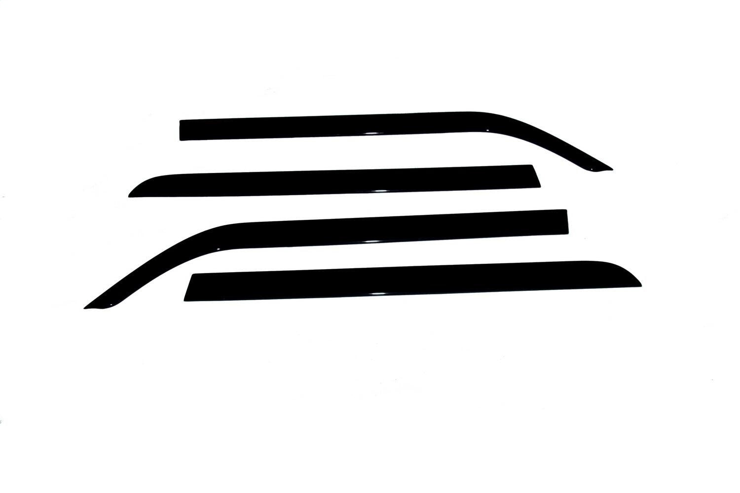 Auto Ventshade (AVS) 894015 Ventvisor® Low Profile Deflector 4 pc.; Smoke; Auto Ventshade (AVS) 894015