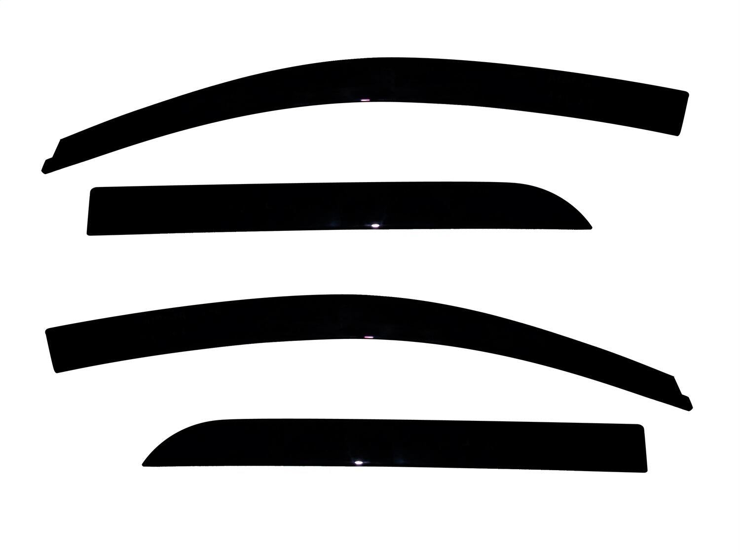 Auto Ventshade AVS 894019 Ventvisor® Low Profile Deflector 4 pc.; Smoke; Auto Ventshade AVS 894019