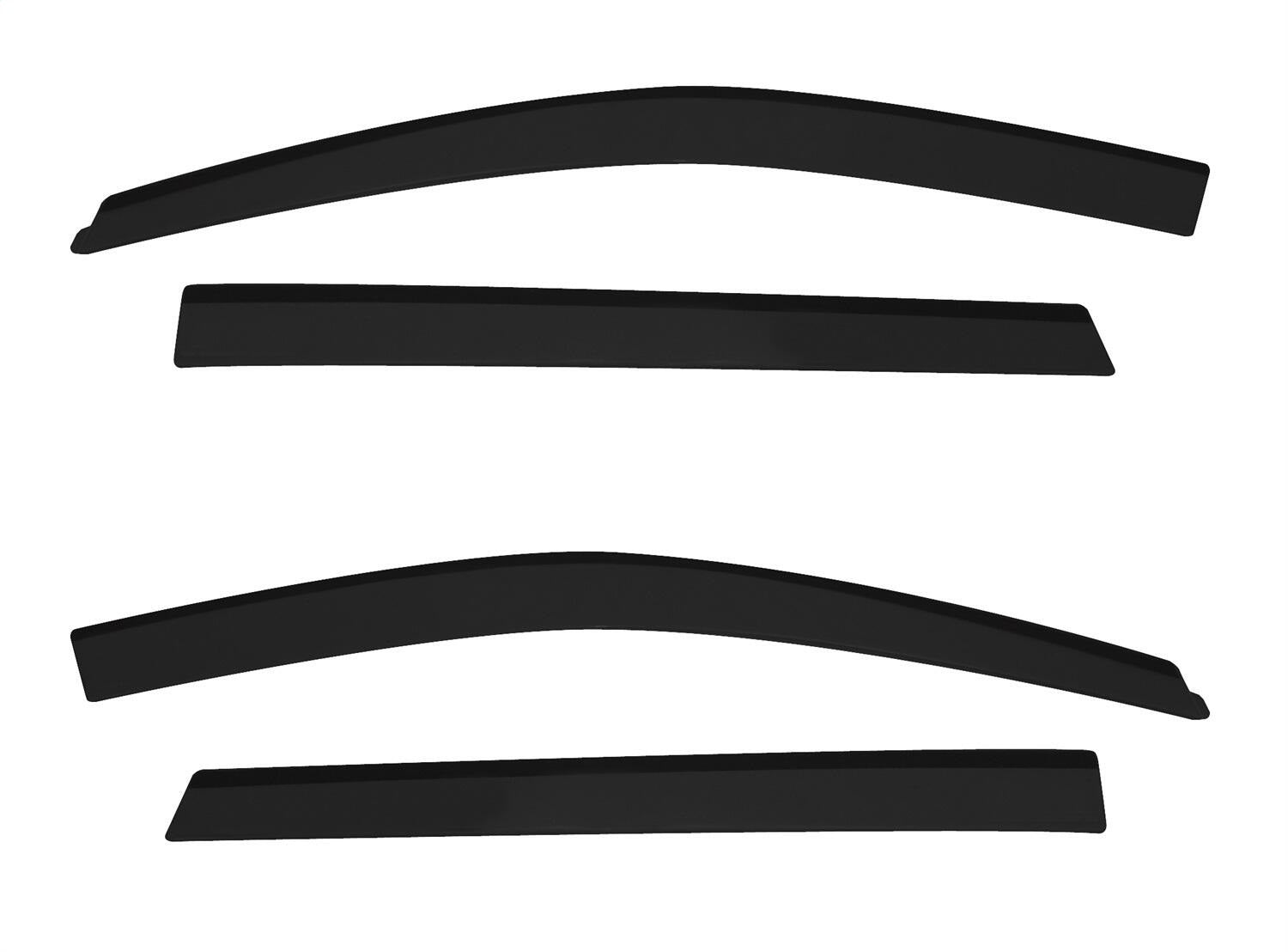 Auto Ventshade AVS 894021 Ventvisor® Low Profile Deflector 4 pc.; Smoke; [Available While Supplies Last]; Auto Ventshade AVS 894021