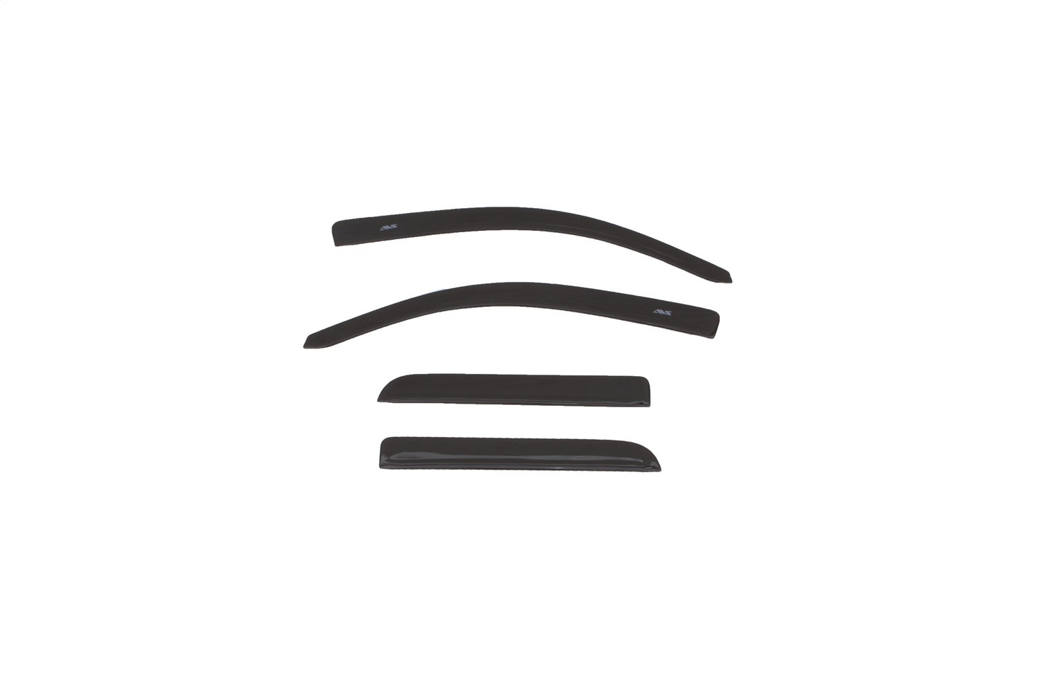 Auto Ventshade (AVS) 894040-GBA-B Color Match Ventvisor® Low Profile Deflector 4 pc.; Onyx Black; Outside Mount; Auto Ventshade (AVS) 894040-GBA-B