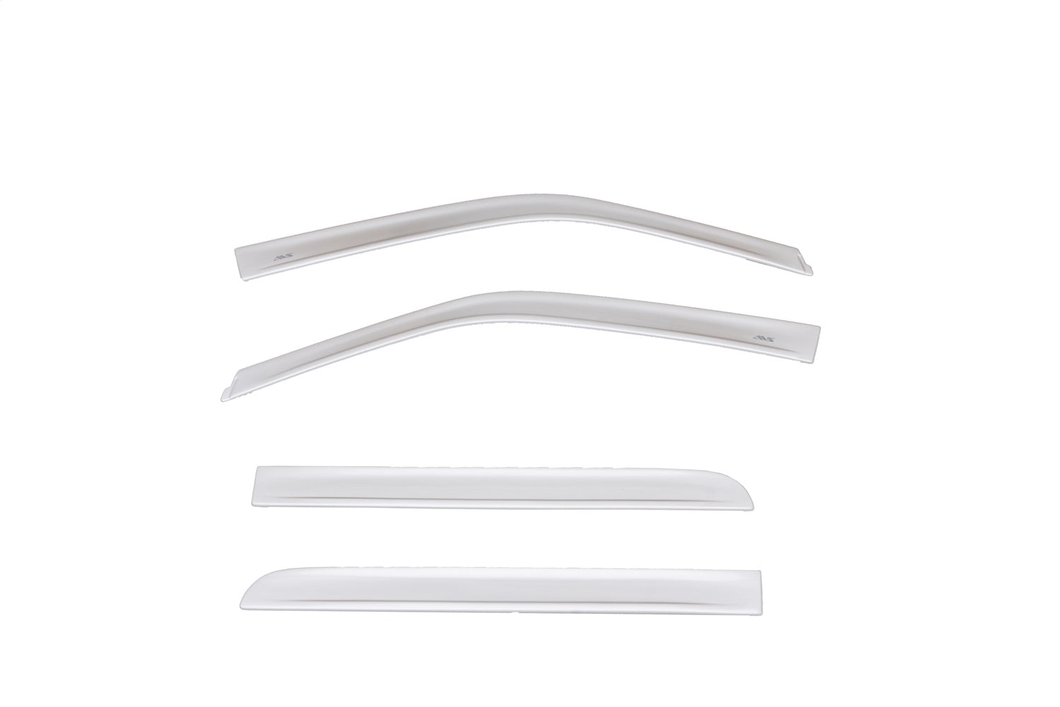 Auto Ventshade (AVS) 894044-UX Color Match Ventvisor® Low Profile Deflector 4 pc.; Ingot Silver; Outside Mount; Auto Ventshade (AVS) 894044-UX
