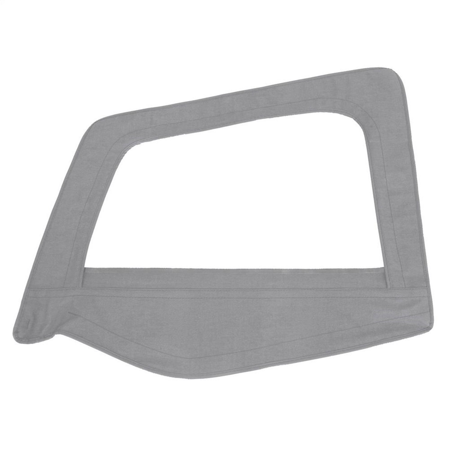 Door Skin; Denim Gray; Driver Side; w/Frame; For Use w/Soft Top Only; Smittybilt 89411