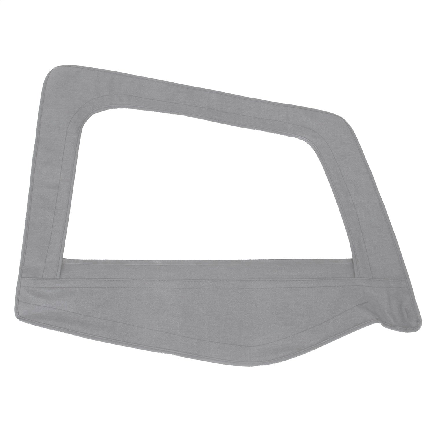 Door Skin; Denim Gray; Passenger Side; w/Frame; For Use w/Soft Top Only; Smittybilt 89511