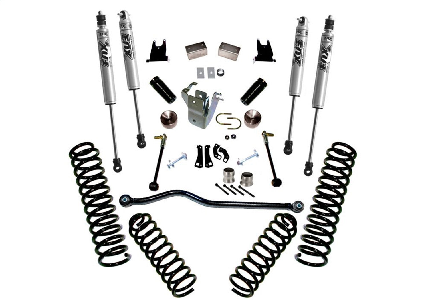 Superlift K928F 4 inch Lift Kit-2007-2017 Jeep Wrangler JK Unlimited-with FOX Shocks Superlift K928F