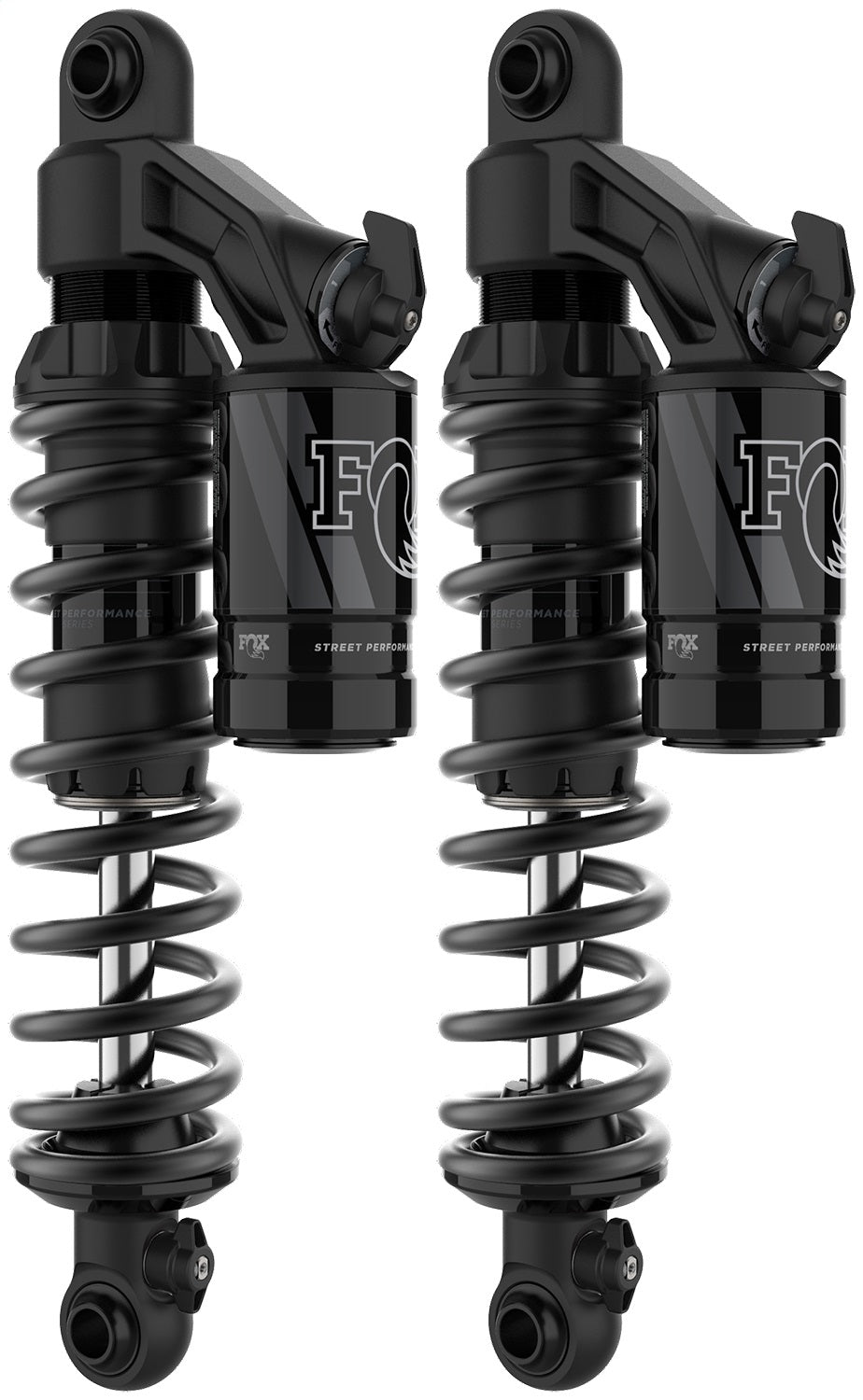 FOX Offroad Shocks 897-27-304 STREET PERFORMANCE REAR SHOCK SET FOR HARLEY DYNA QS3-QSR STD 12.5IN FOX Offroad Shocks 897-27-304